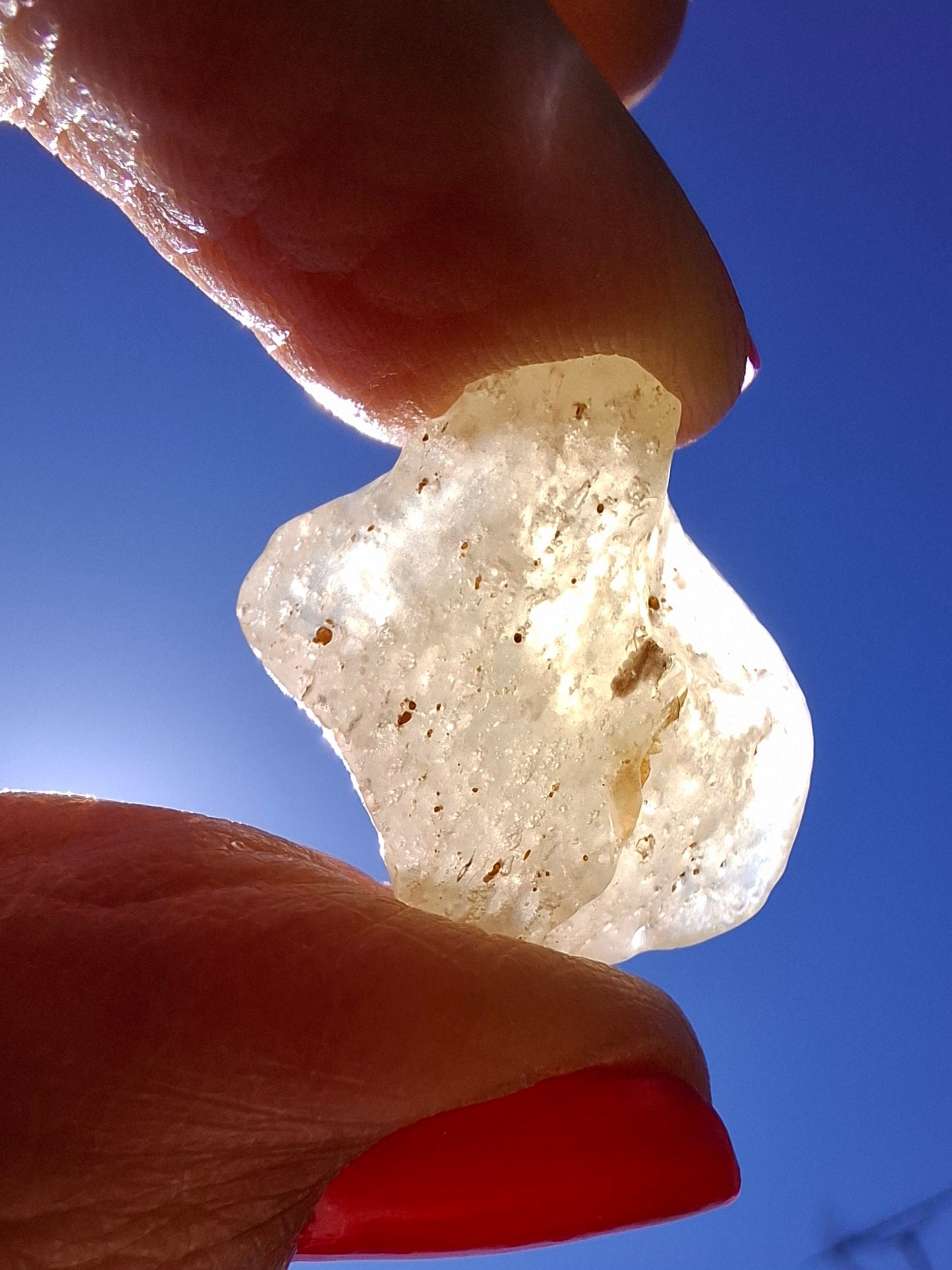Libyan Desert Glass Piece, 4.29g, Tektite