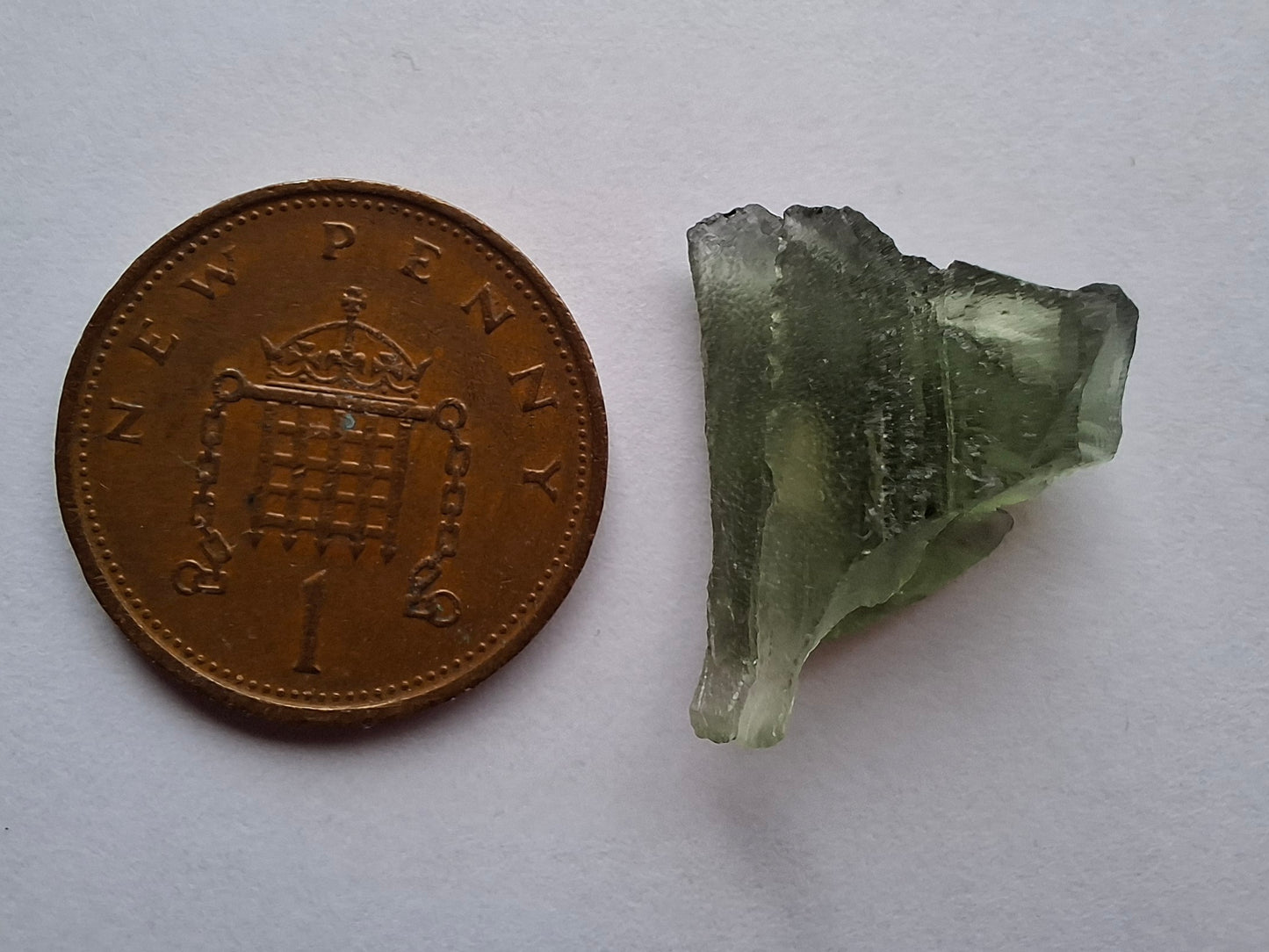 Moldavite Piece, 1.94g, Tektite (Ref: 1390)