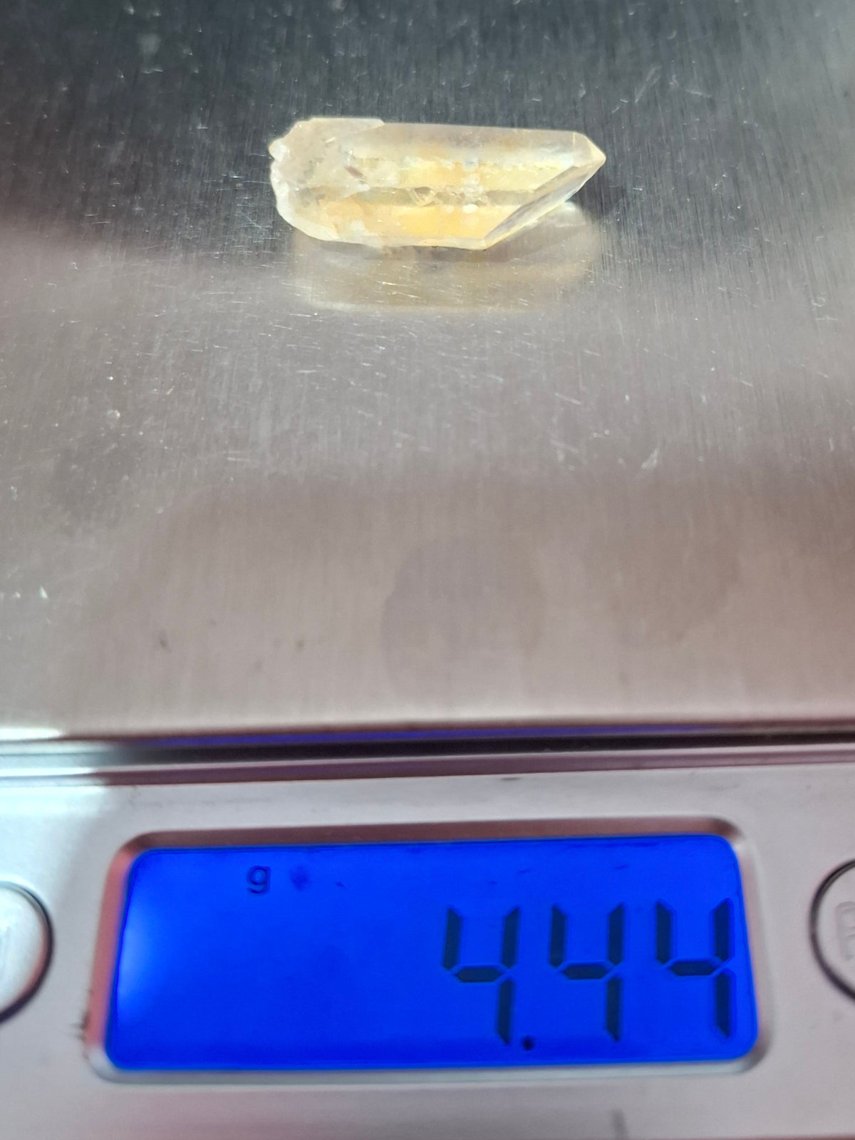 Natural Citrine, 4.44g, Crystal (Ref: TC5)