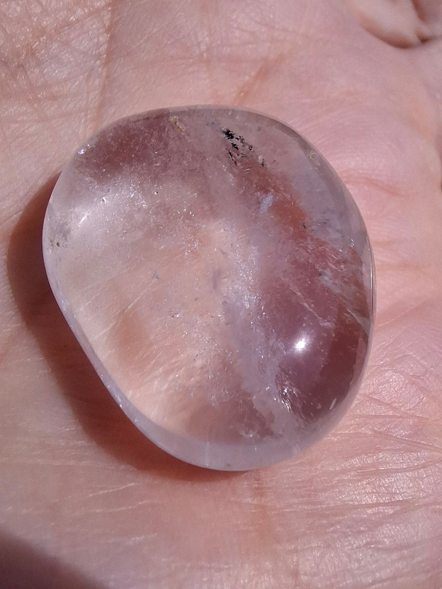 Clear Quartz, Tumble Stone, Crystal (Ref: T31)