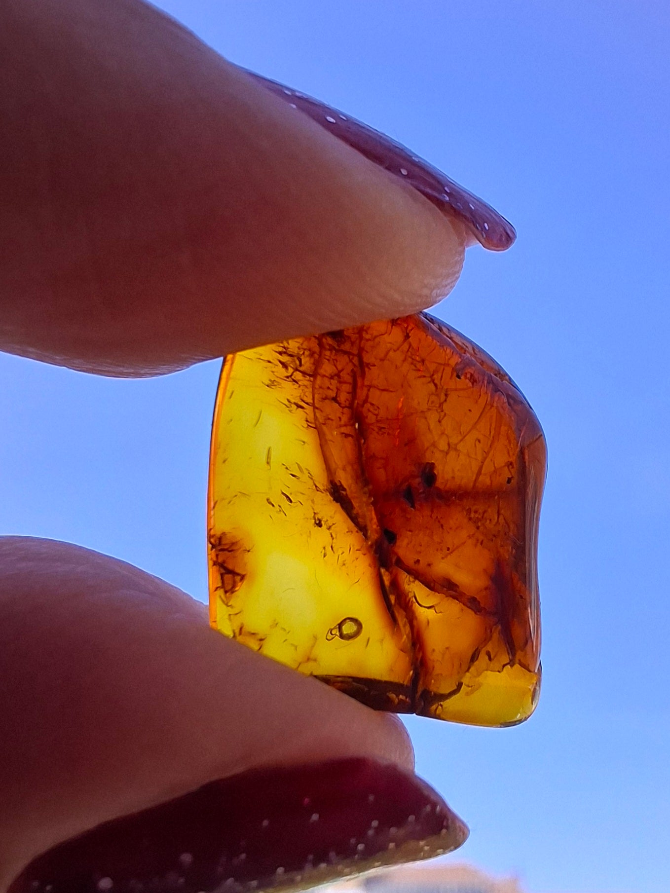 Baltic Amber, 0.94g, Fossil (Ref: A256)