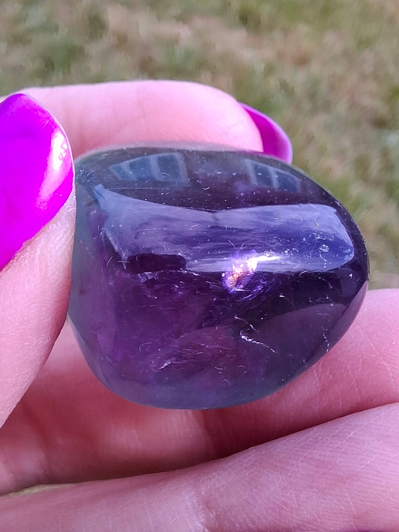 Fluorite, Tumble Stone, Crystal (Ref: T55)