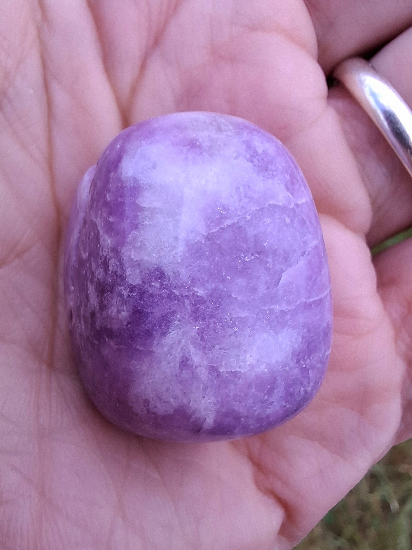 Lepidolite, Tumble Stone, Crystal (Ref: T115)