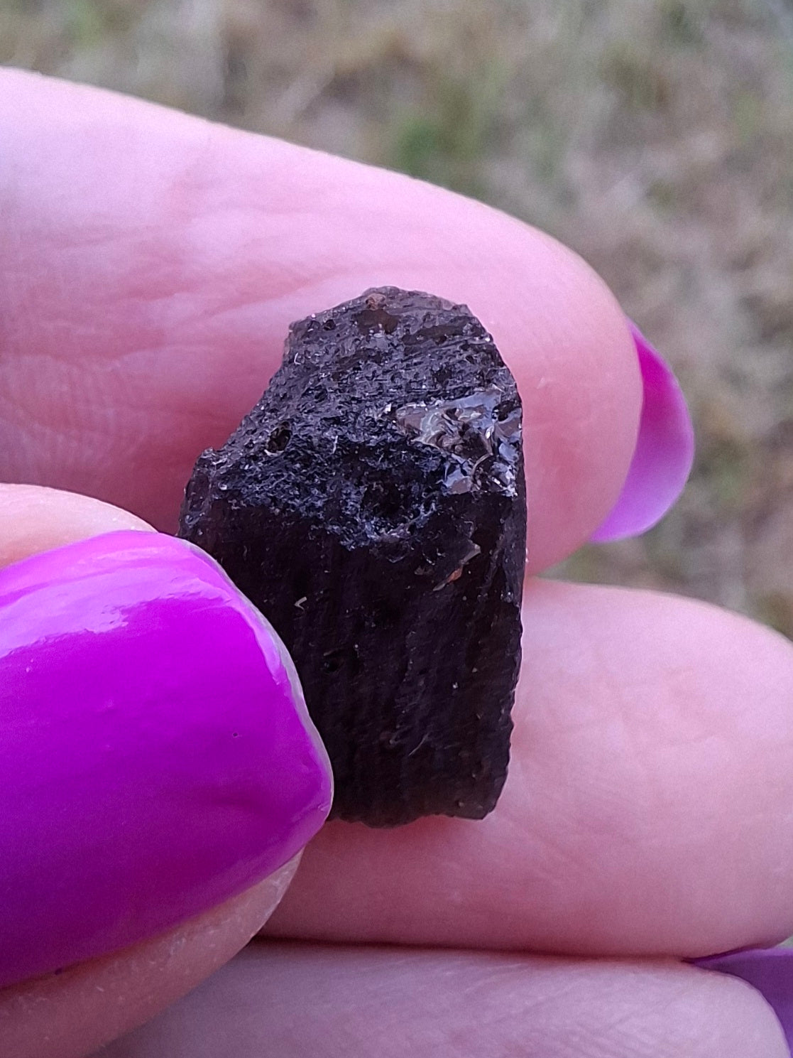 Moldavite Piece, 2.80g, Tektite (Ref: 1432)