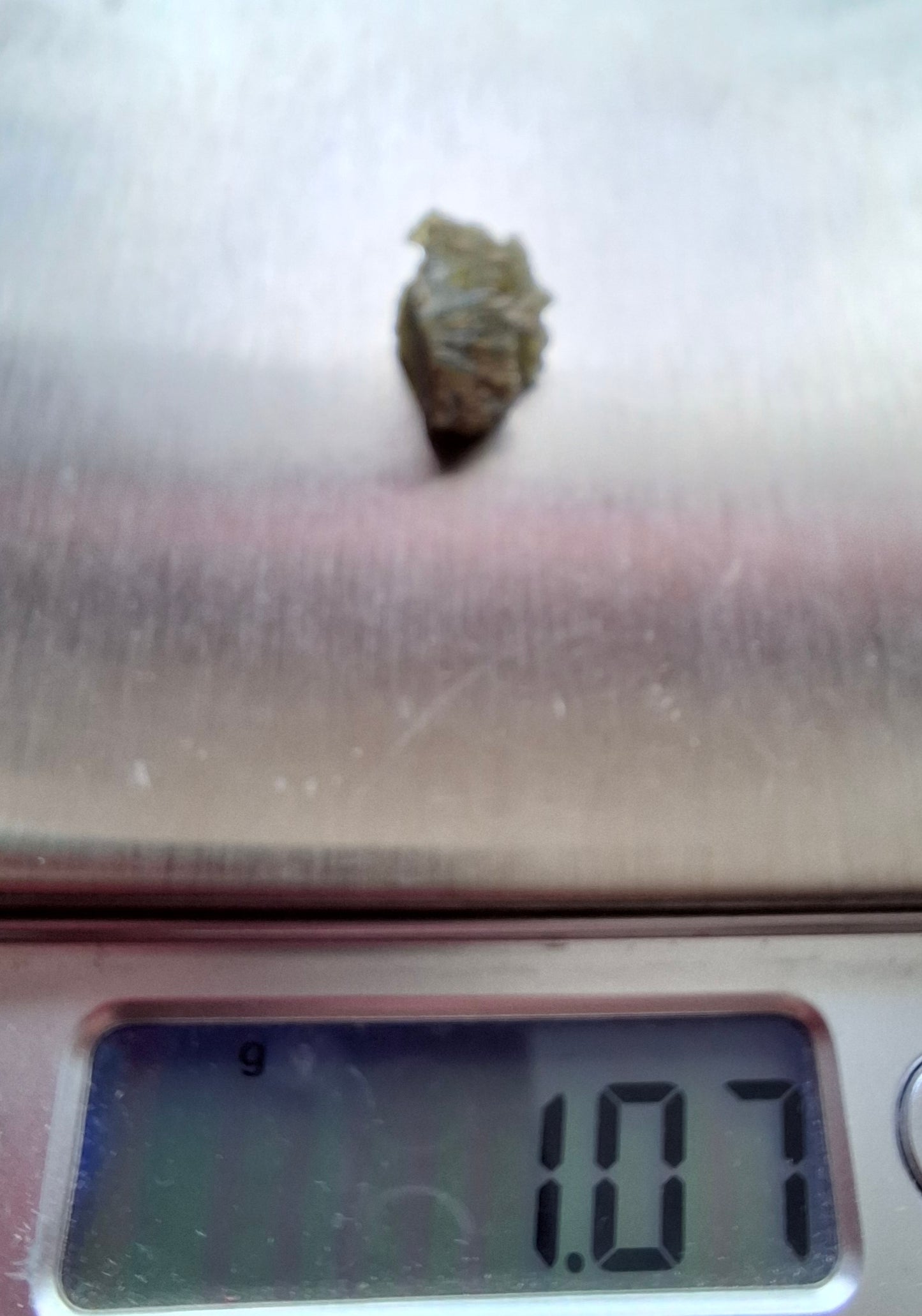 Moldavite Piece, 1.07g, Tektite (Ref: 1422)