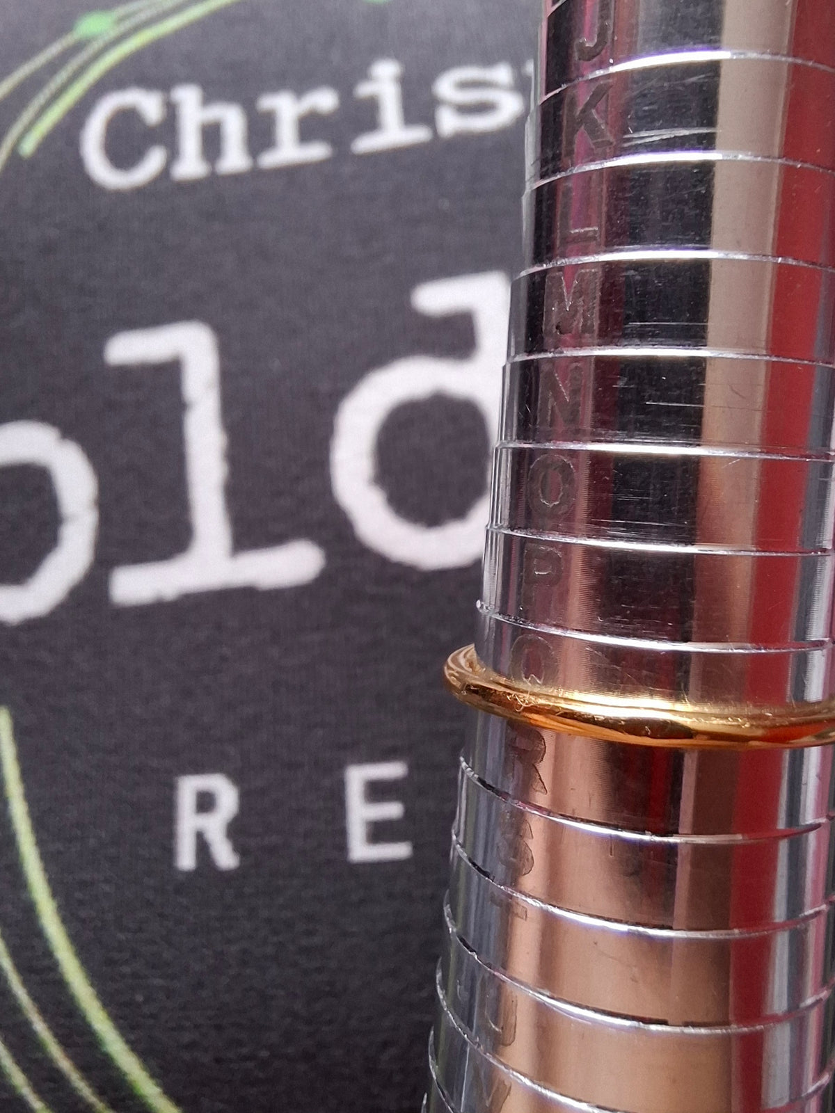 Libyan Desert Glass Ring, 14K GOLD Plated, size large Q, Tektite (Ref: LR64)