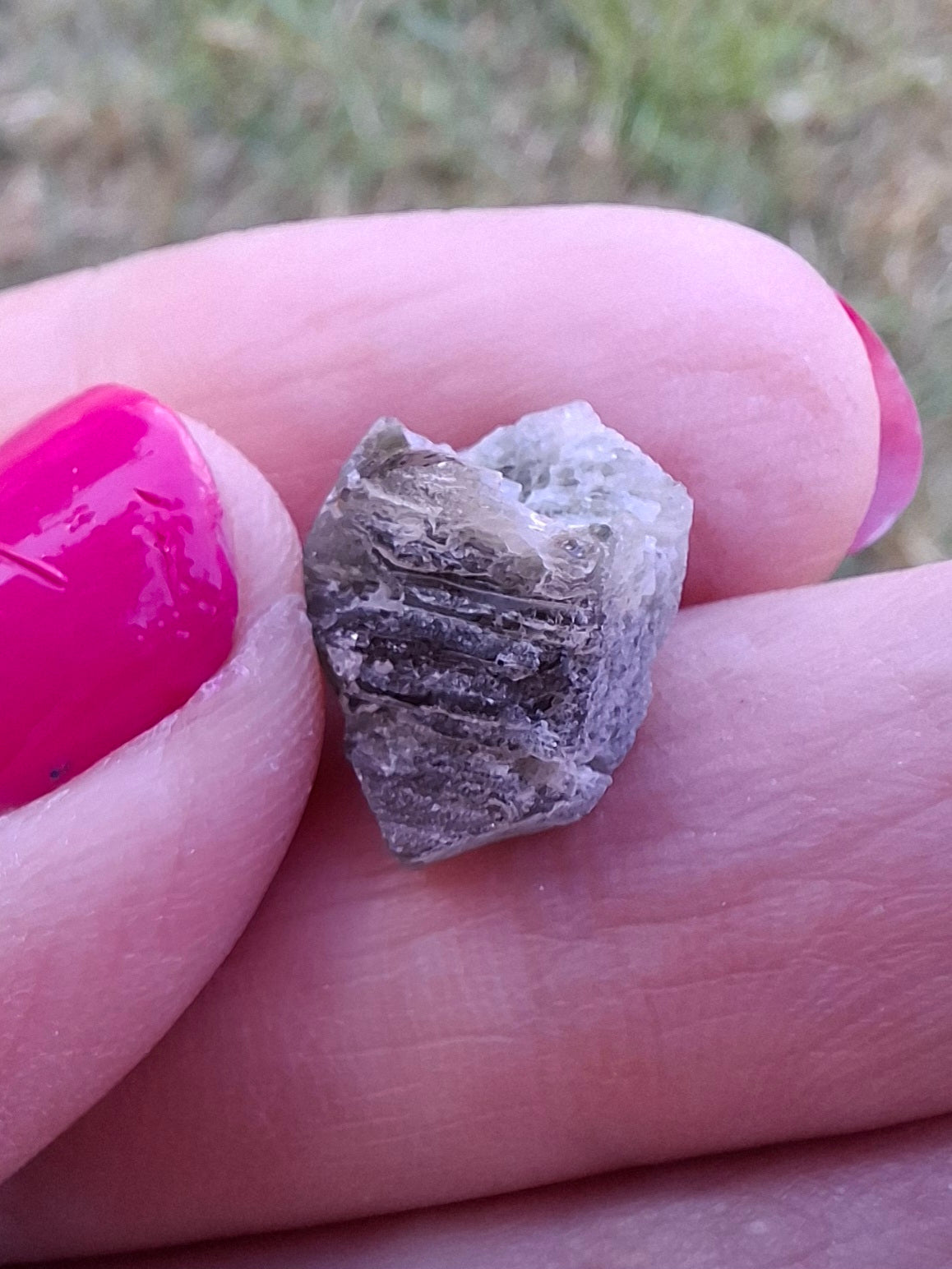 Moldavite Piece, SNOWFLAKE, FROSTED, BRUSNA, 1.05g, Tektite (Ref: 1490)