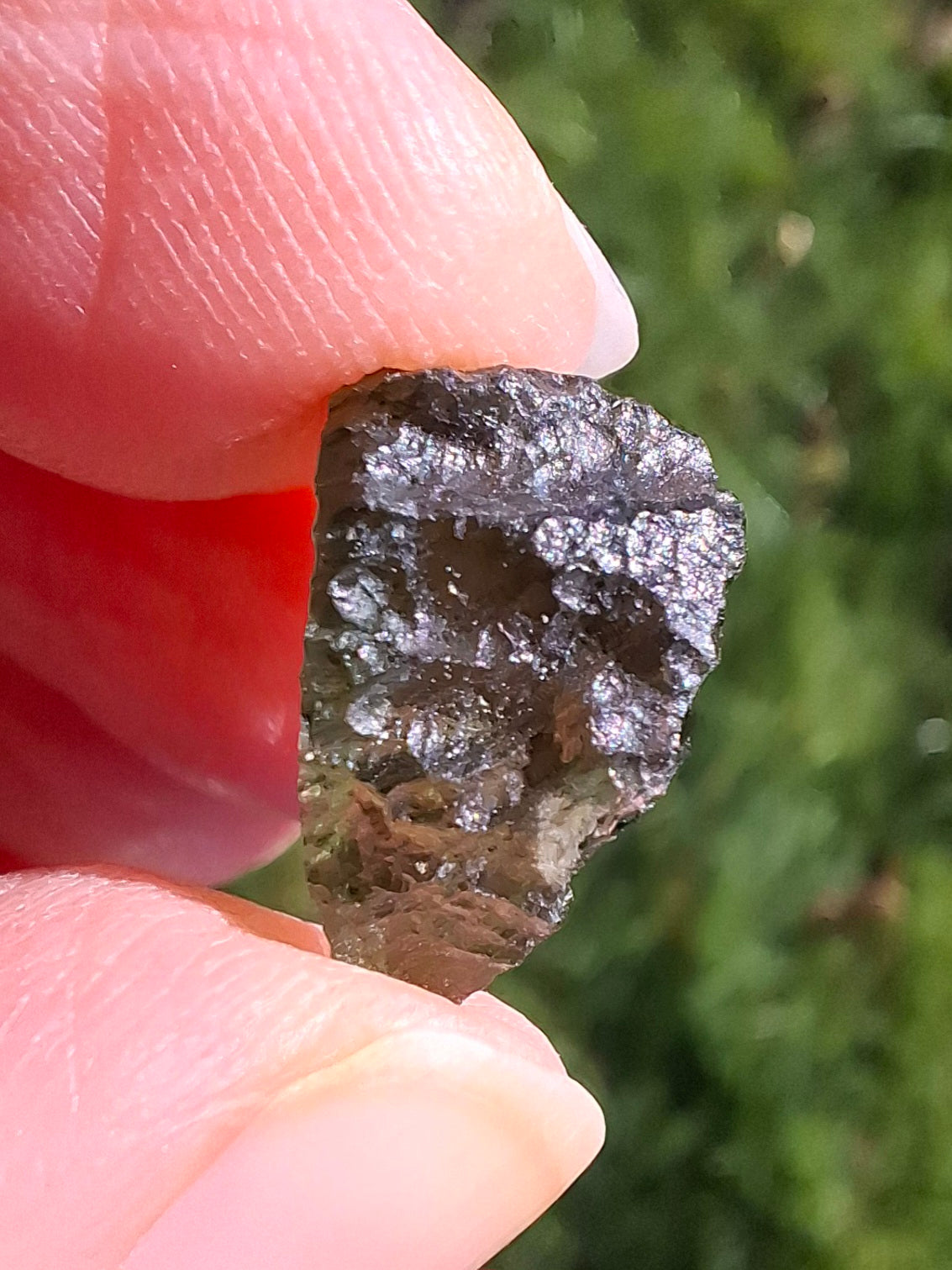 Moldavite Piece, 1.24g, Tektite (Ref: 1341)
