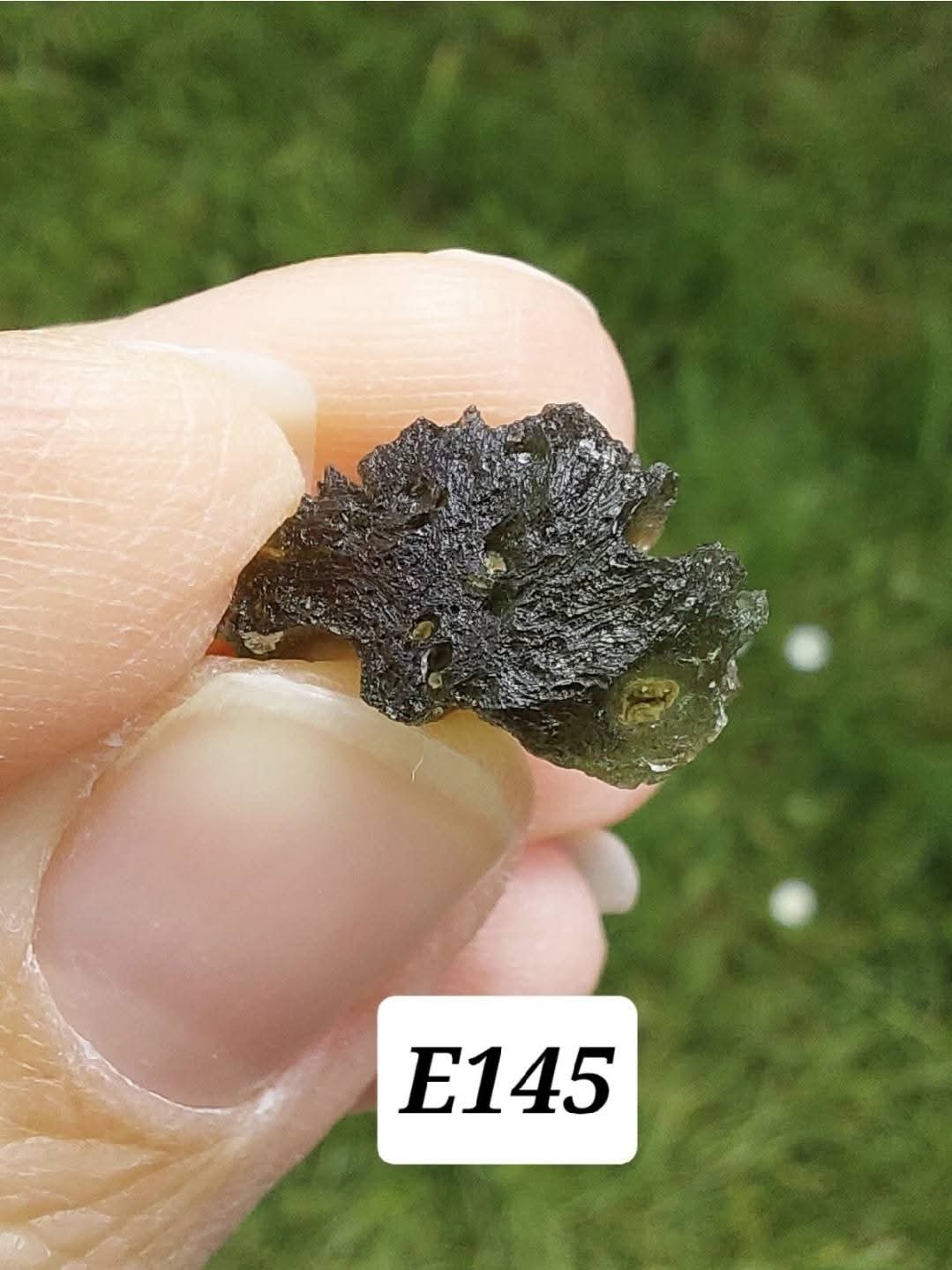 Moldavite Piece, 1.72g, Tektite (Ref: E145)