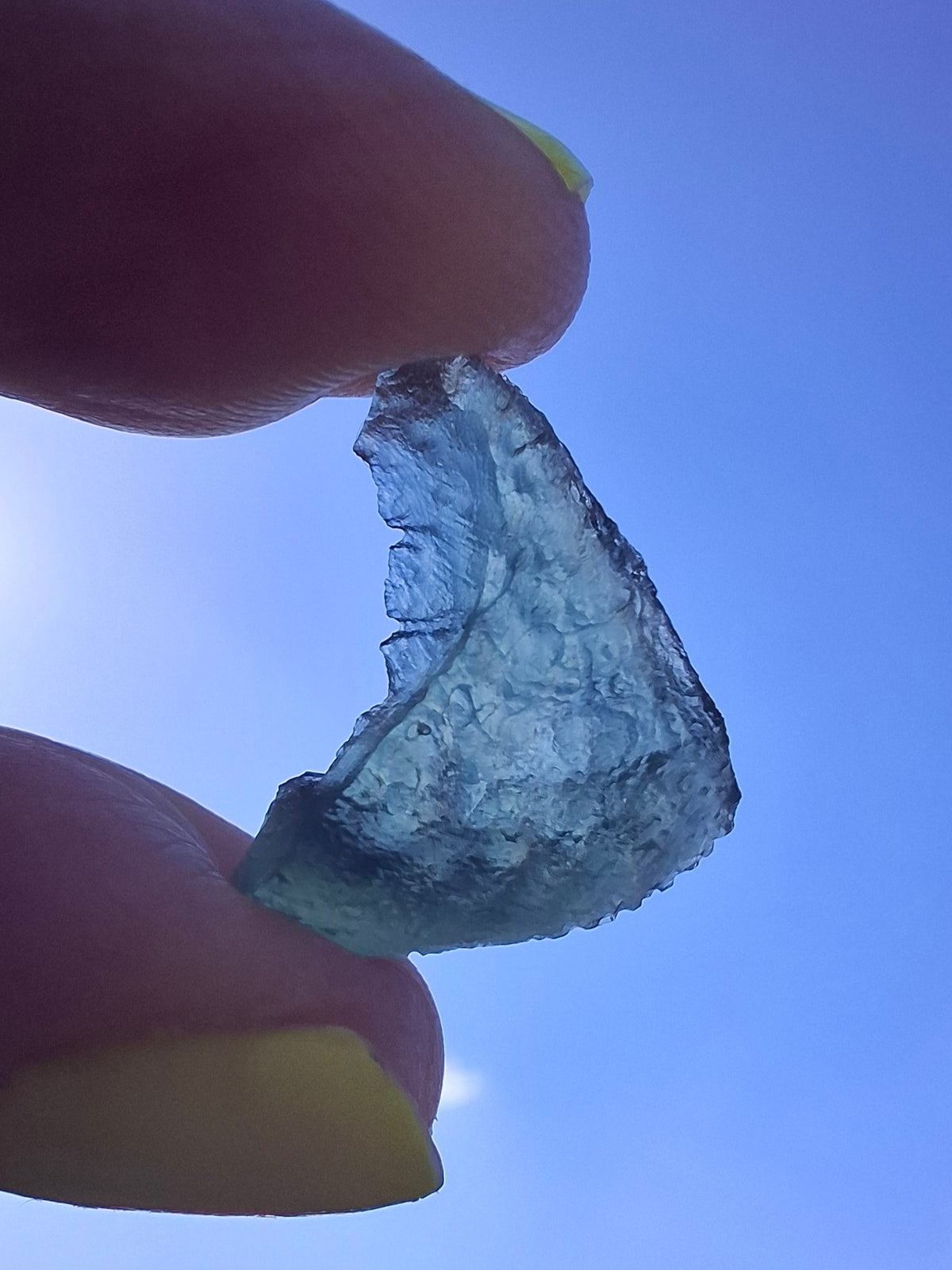 Moldavite Piece, 1.03g, Tektite (Ref: 1516)