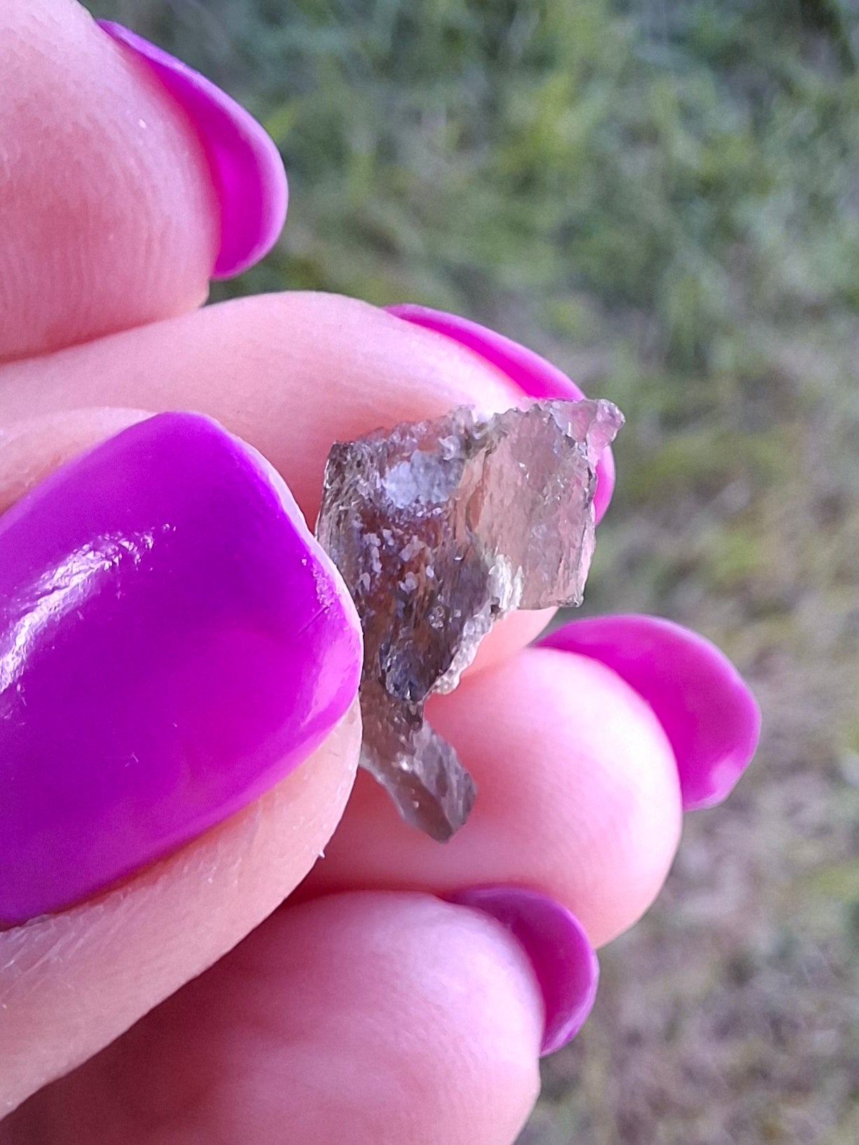 Moldavite Piece, 0.48g, Tektite (Ref: 1463)