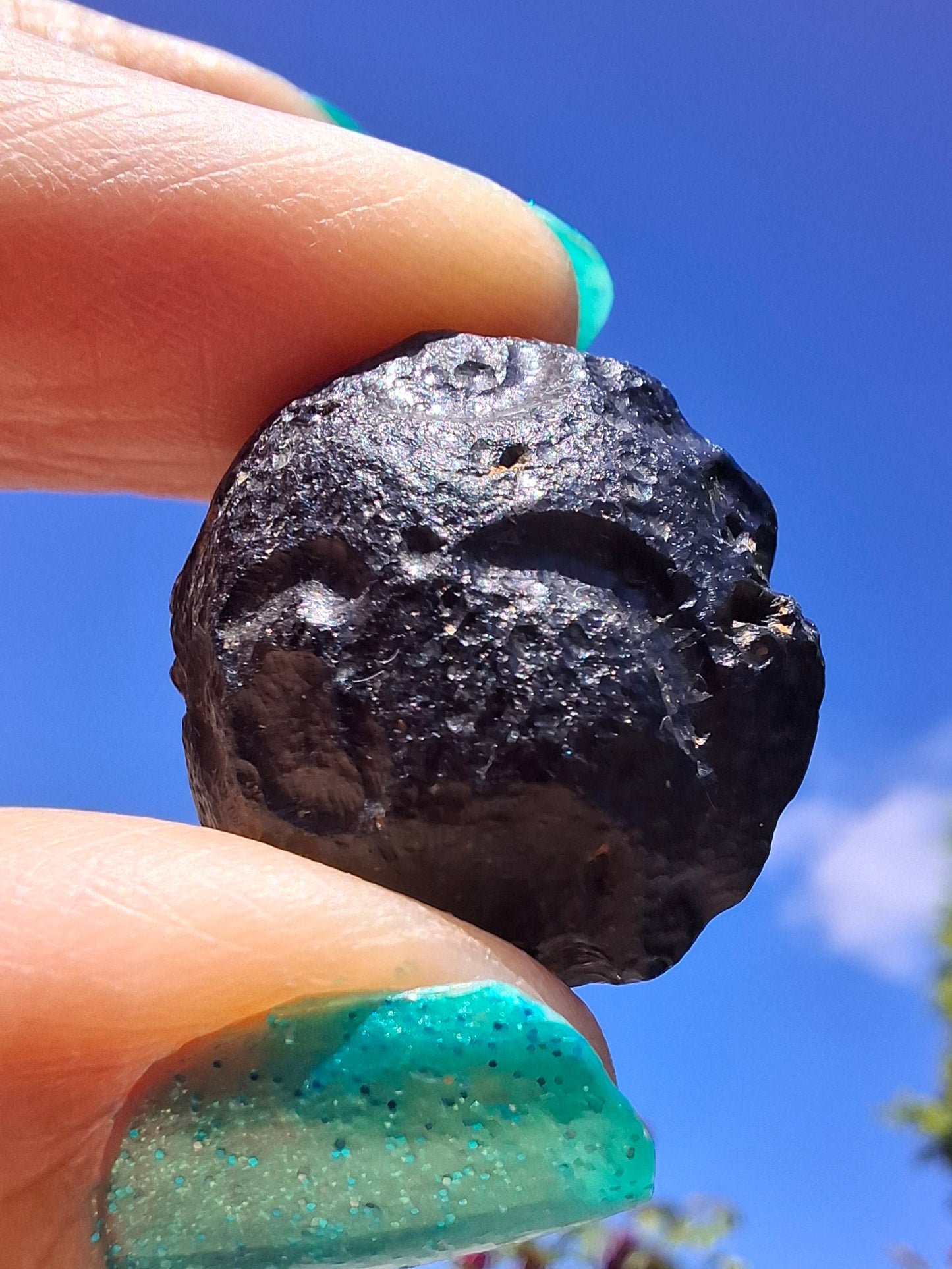 Philippinite (Rizalite), 10.64g, Tektite