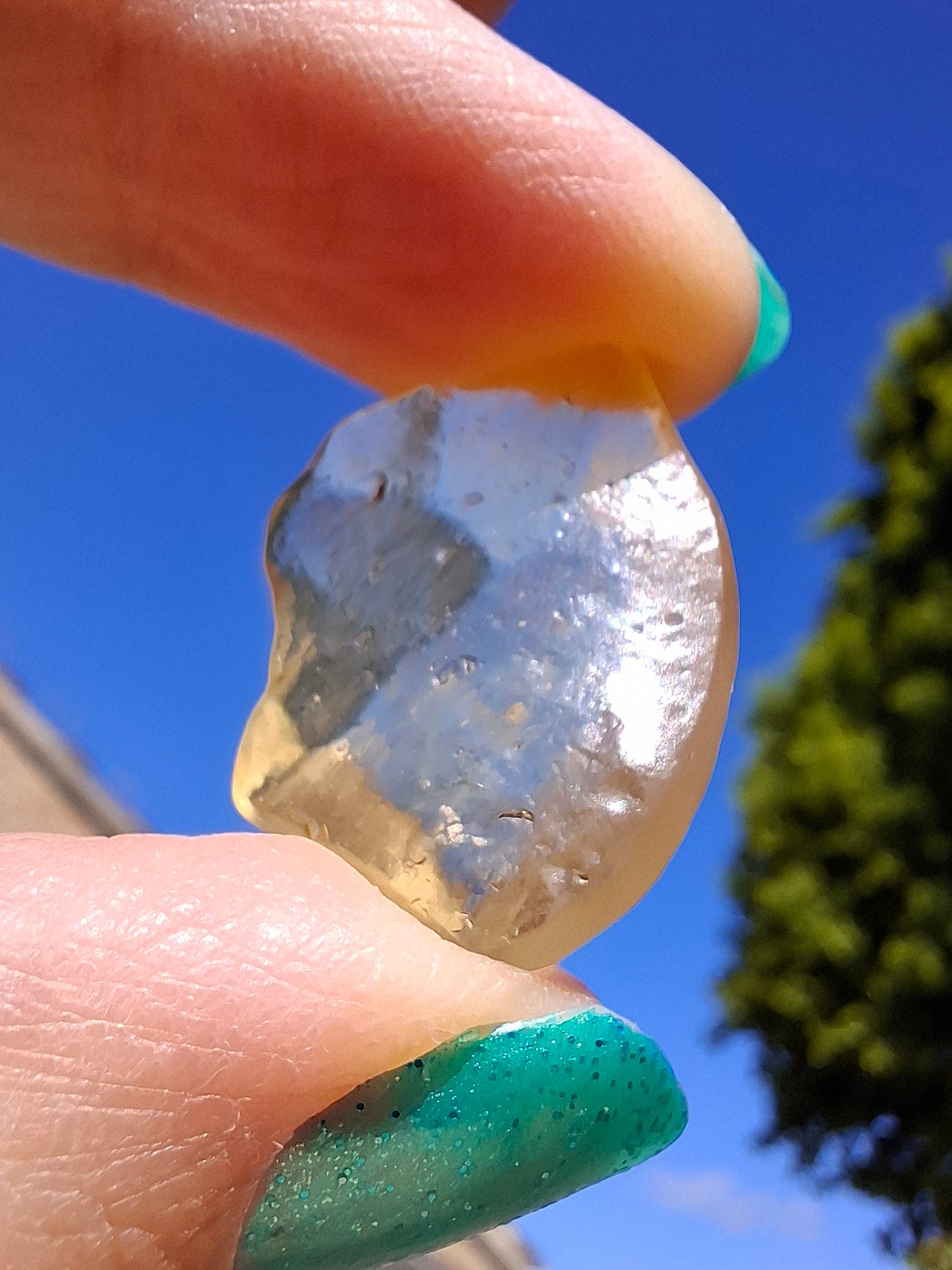 Libyan Desert Glass Piece, 3.77g, Tektite
