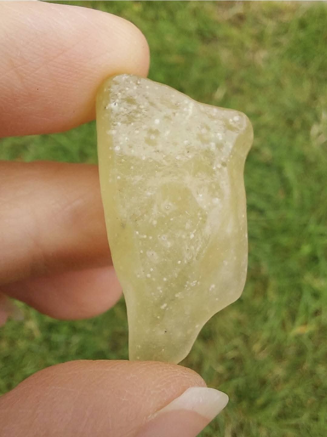 Libyan Desert Glass Piece, 6.49g, Tektite (Ref: LE277)