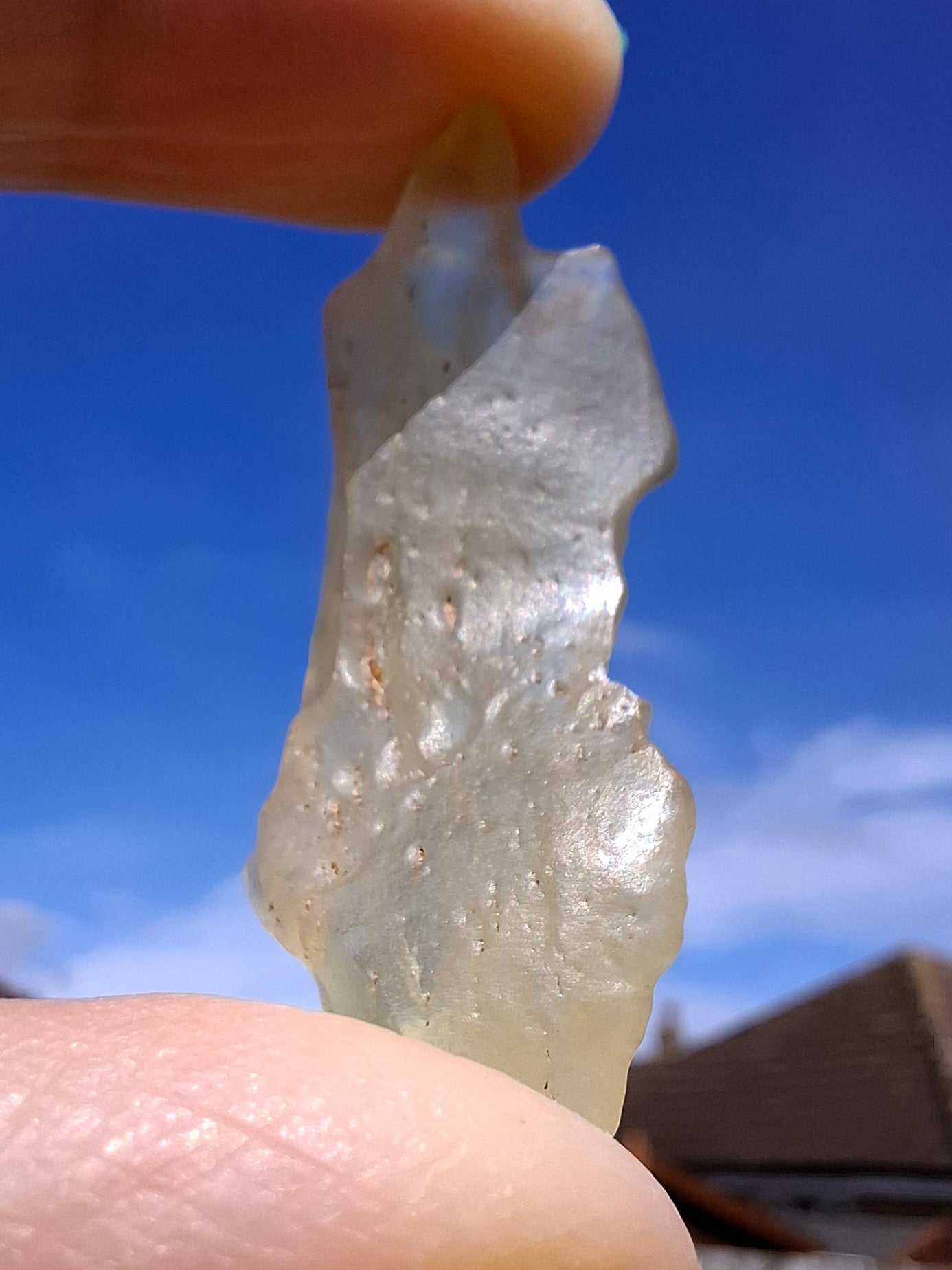 Libyan Desert Glass Piece, 6.23g, Tektite
