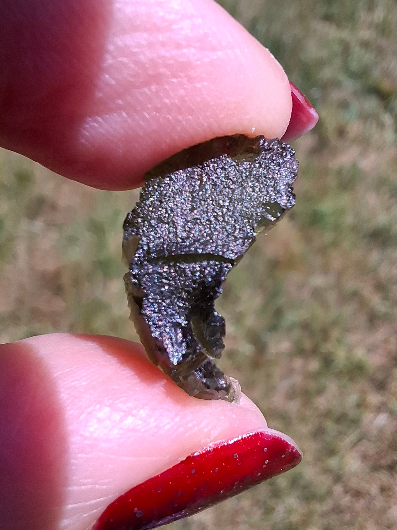 Moldavite Piece, 1.25g, Tektite (Ref: 1470)