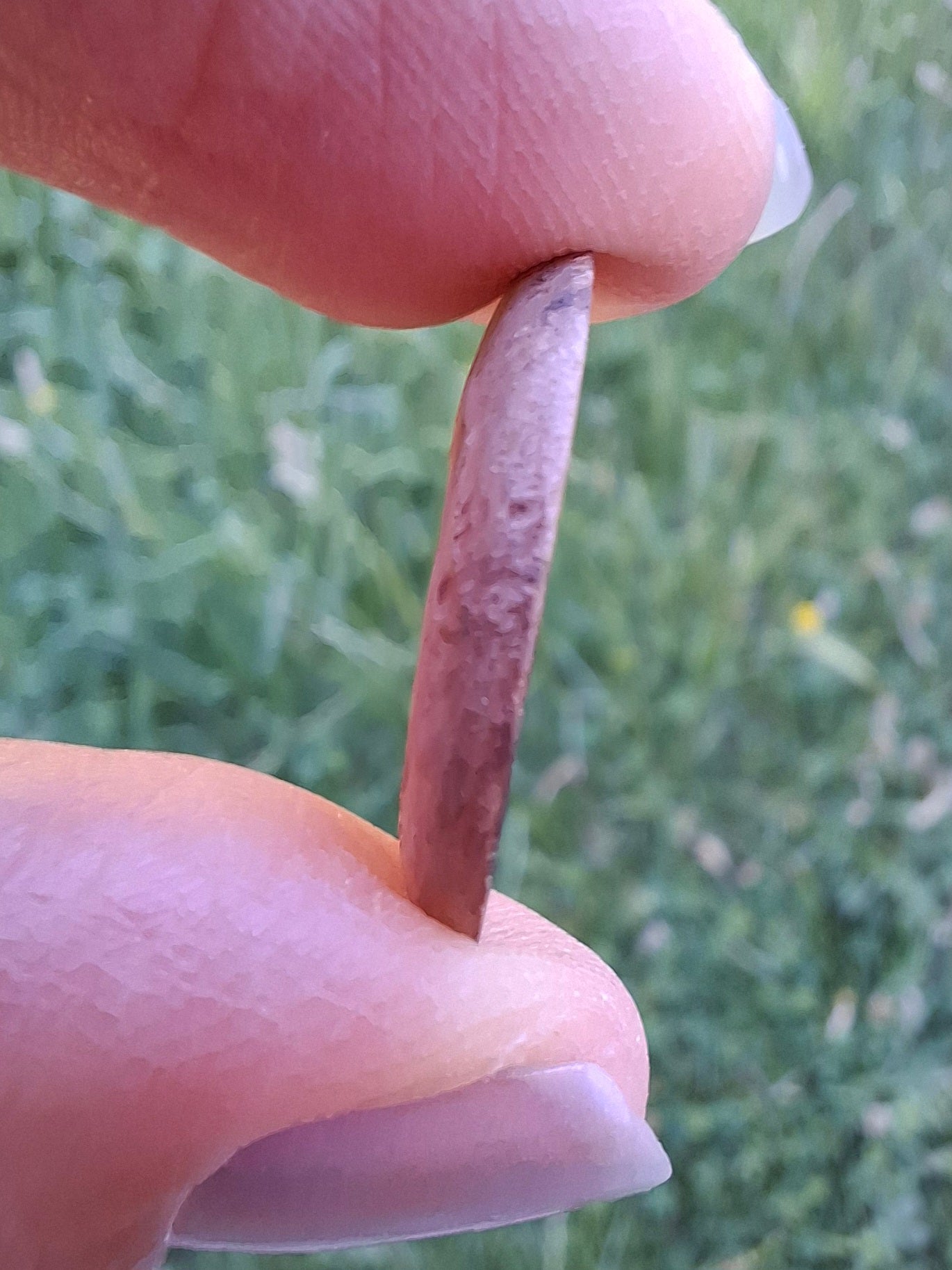 Small Haematite Ammonite HALF, 2.19g, Fossil (Ref: MA3)