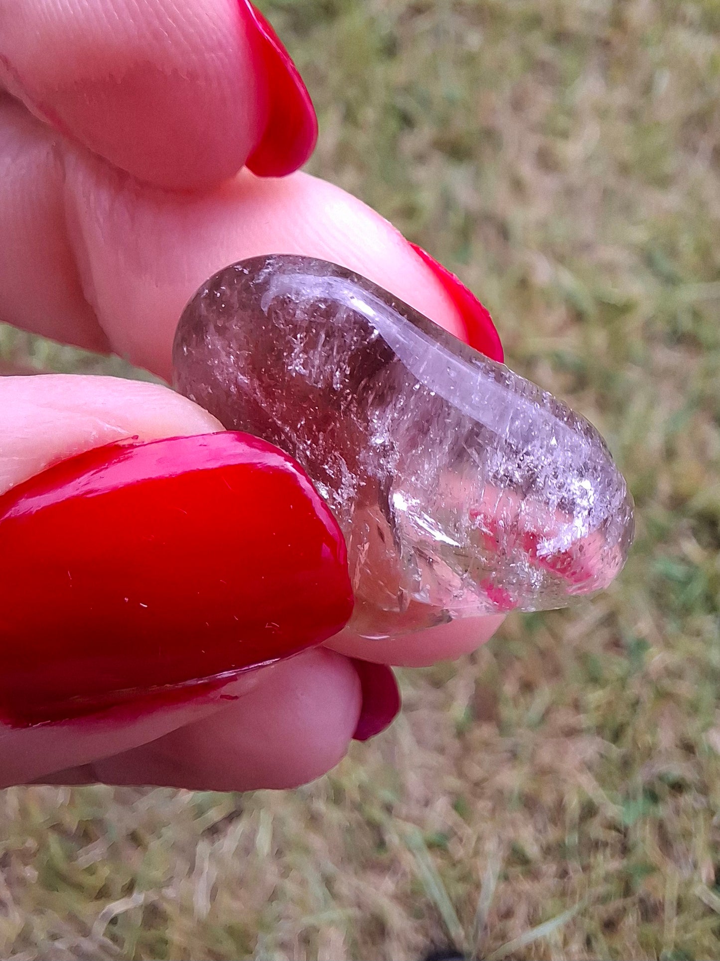 Smoky Quartz, Tumble Stone, Crystal (Ref: T107)