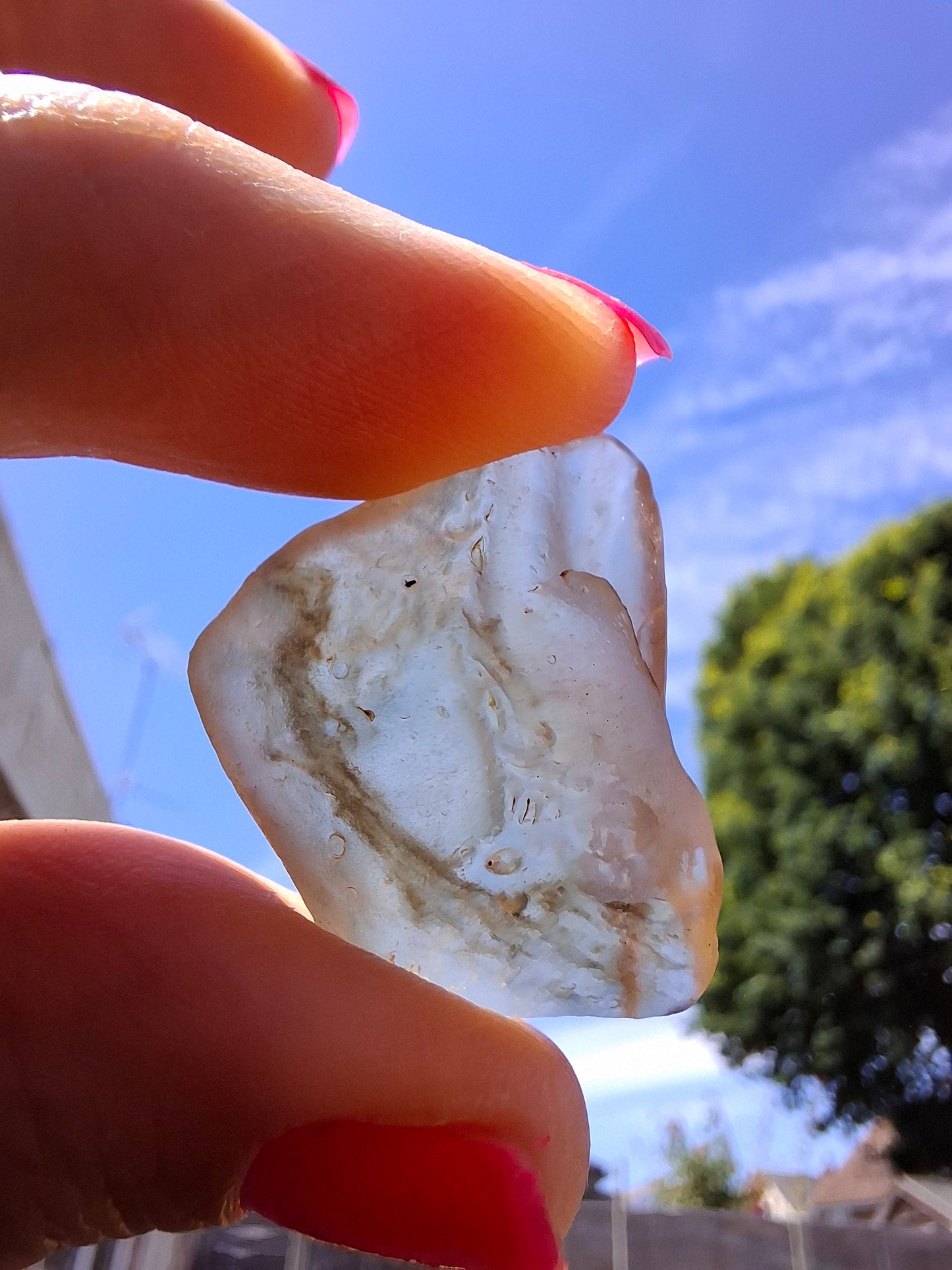 Libyan Desert Glass (darker) Piece, 7.73g, Tektite (Ref: L1374)