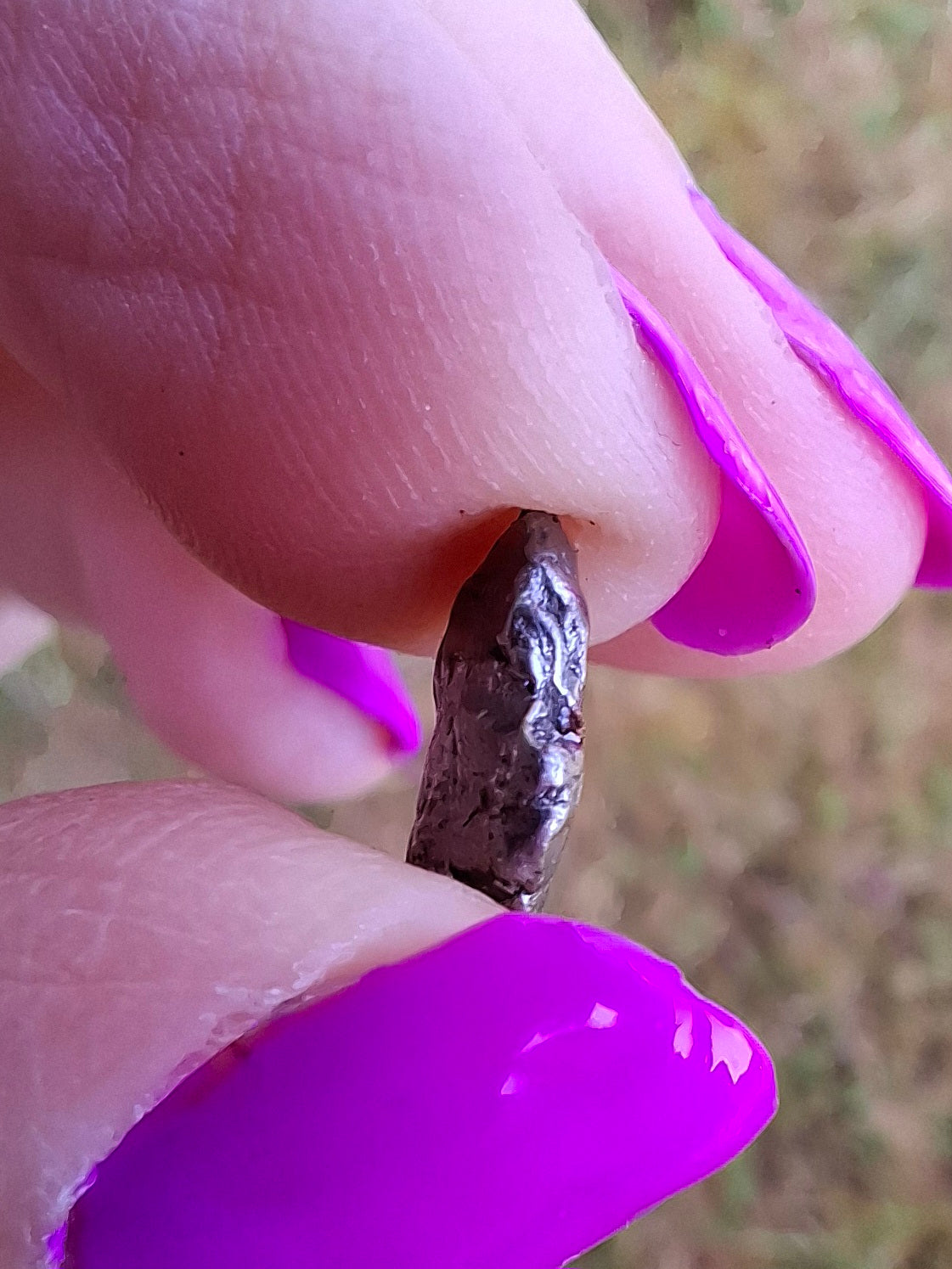 Campo del Cielo, 0.96g, Nickel Iron Meteorite (Ref: C7)