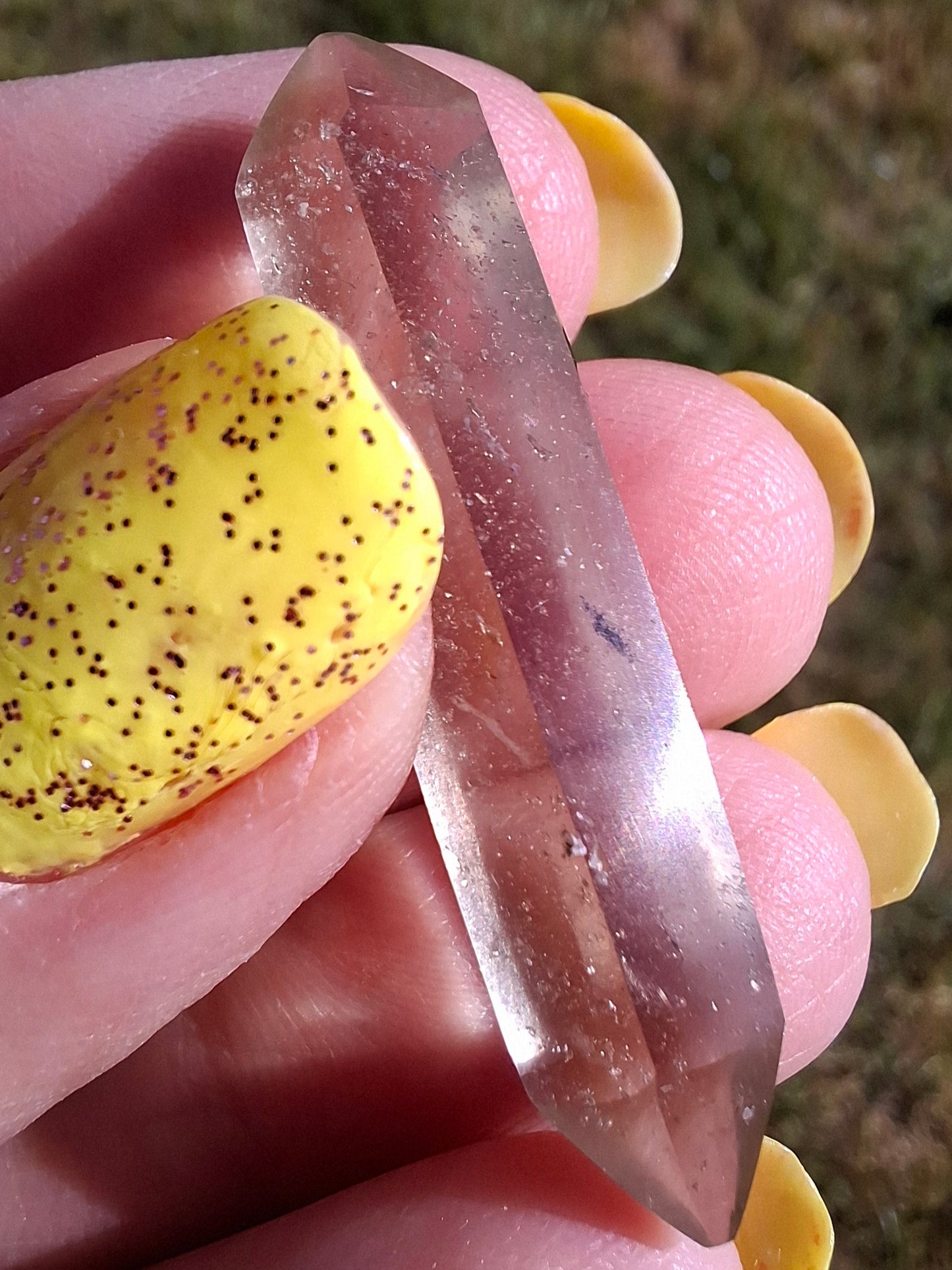 Libyan Desert Glass DT Carving, 4.51g, Tektite (Ref: LDT4)