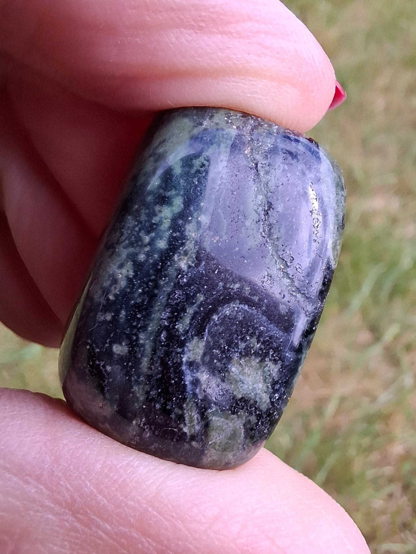 Kambaba Jasper, Tumble Stone, Crystal (Ref: T161)