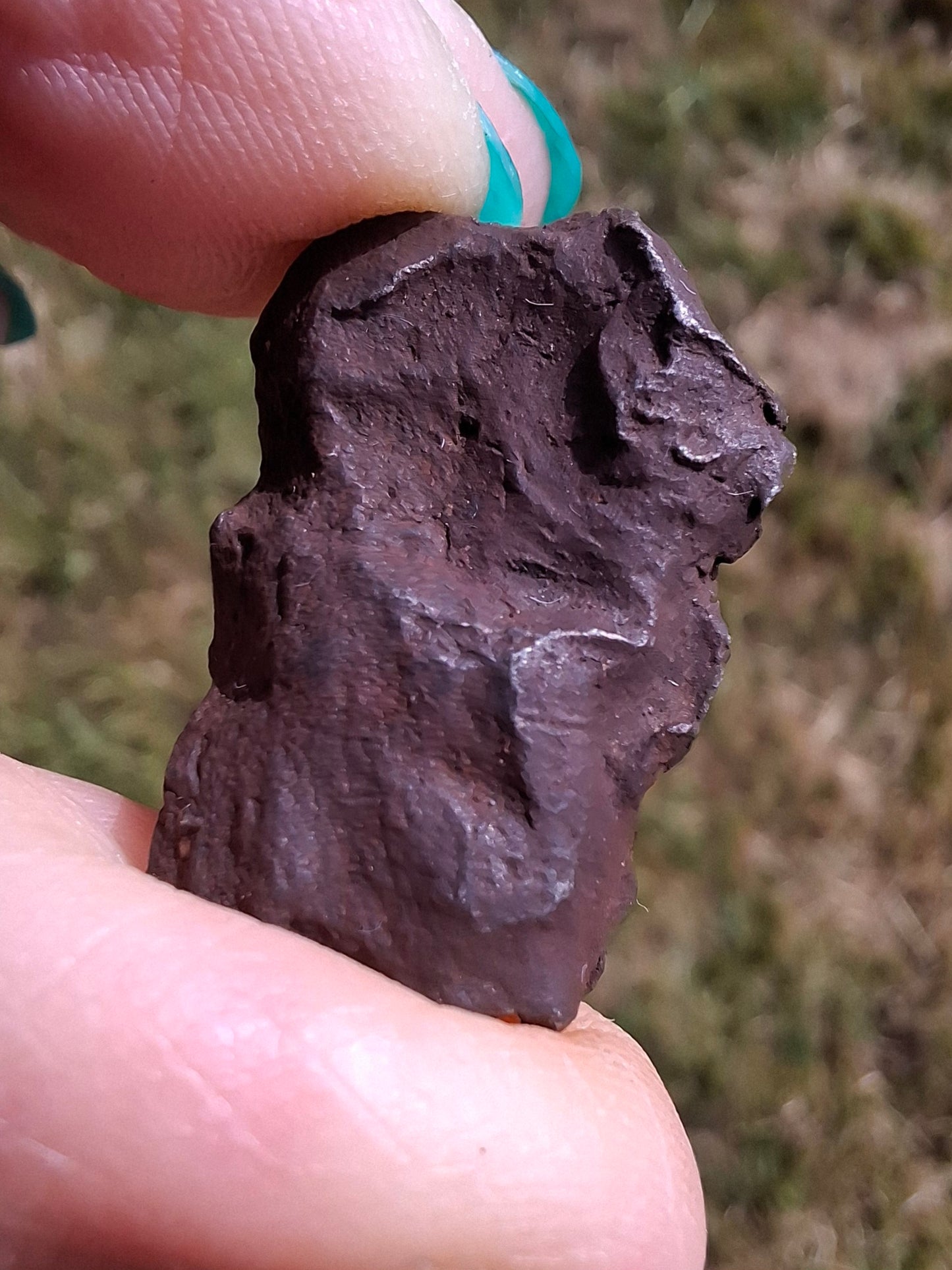 Gebel Kamil Iron Meteorite, 12.80g (Ref: K33)