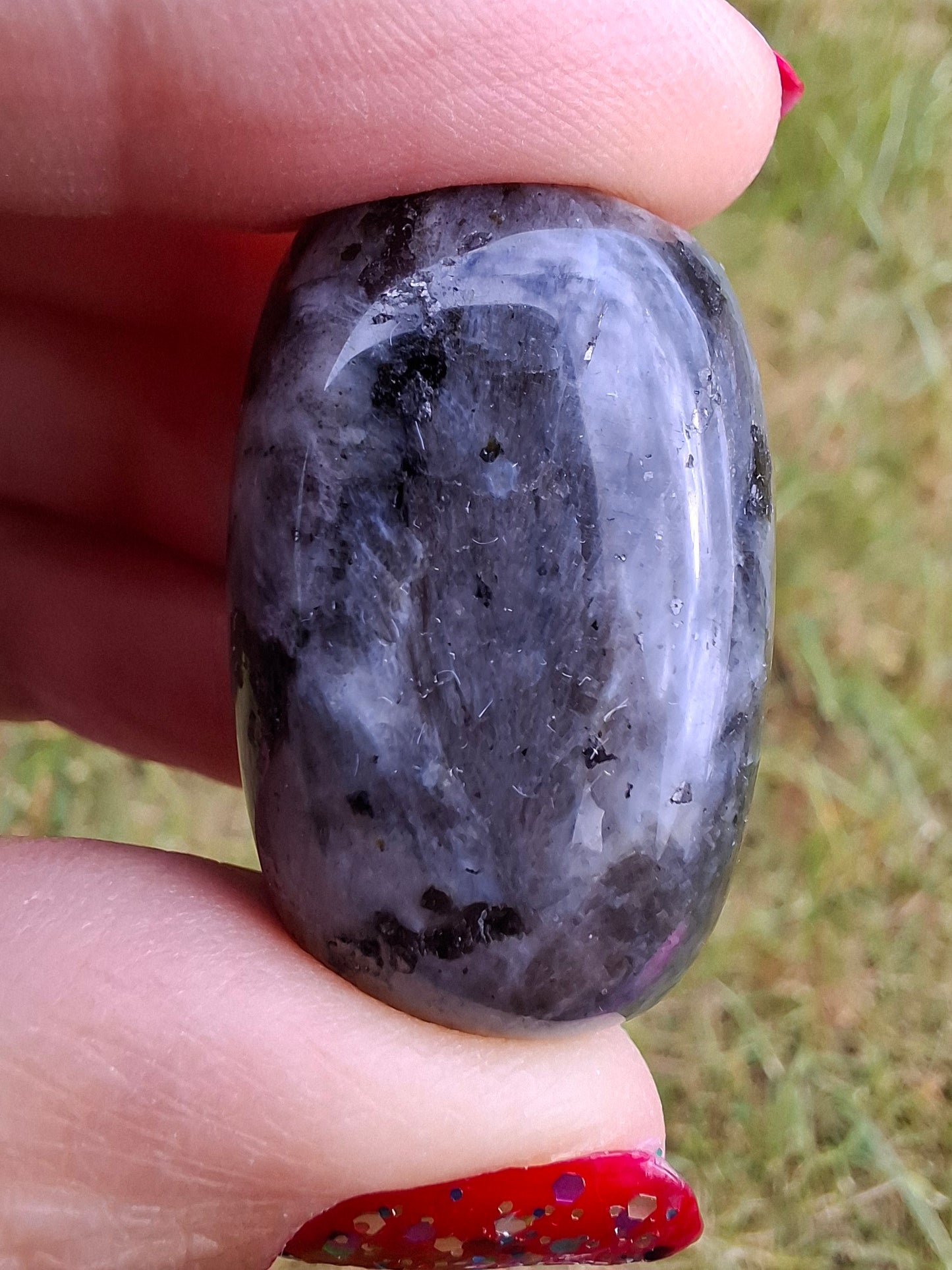 Larvikite, Tumble Stone, Crystal (Ref: T127)