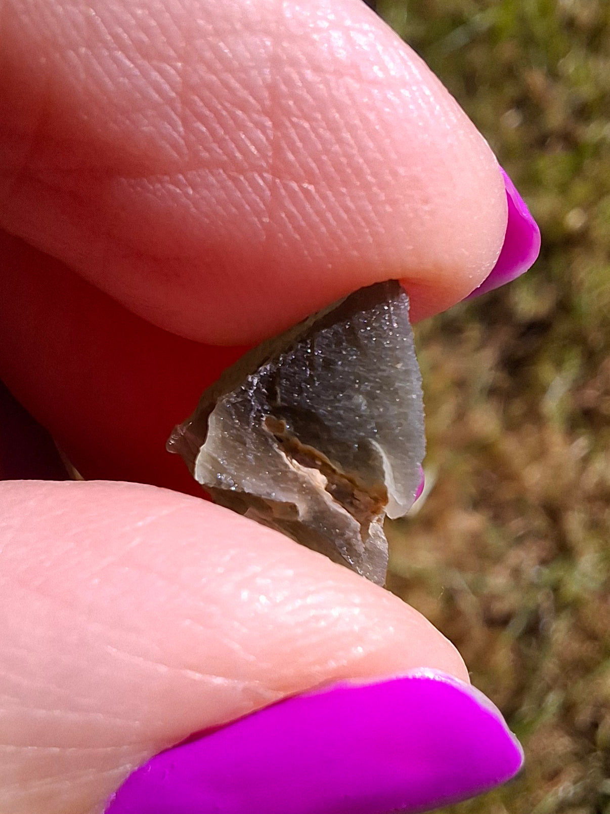 Moldavite Piece, 0.85g, Tektite (Ref: 1462)