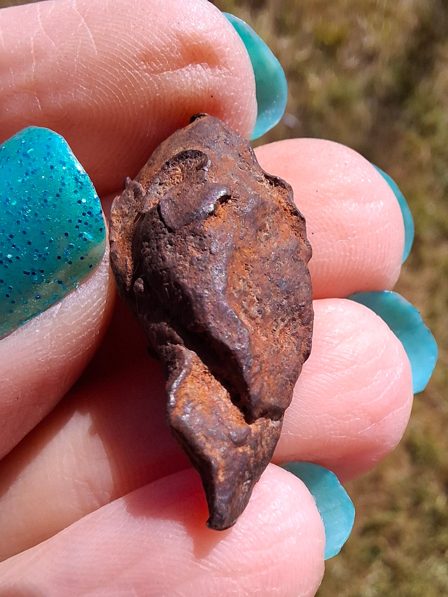 Gebel Kamil Iron Meteorite, 9.78g (Ref: K39)
