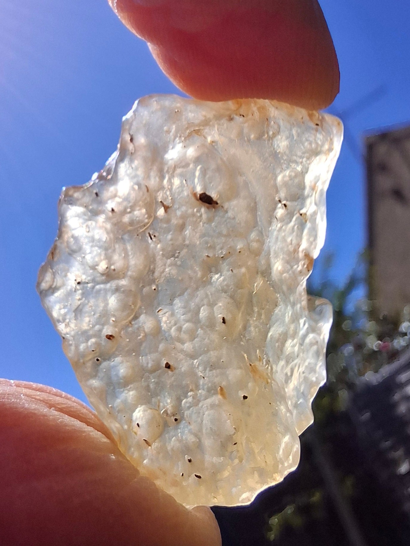 Libyan Desert Glass Piece, 10.00g, Tektite