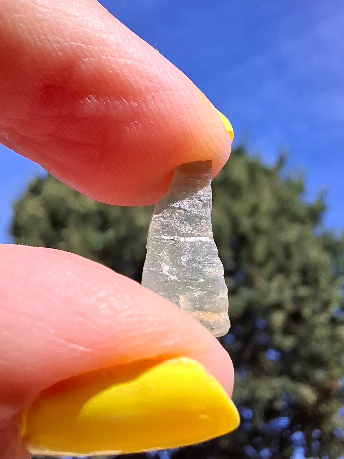 Moldavite Piece, 0.39g, Tektite (Ref: 1507)