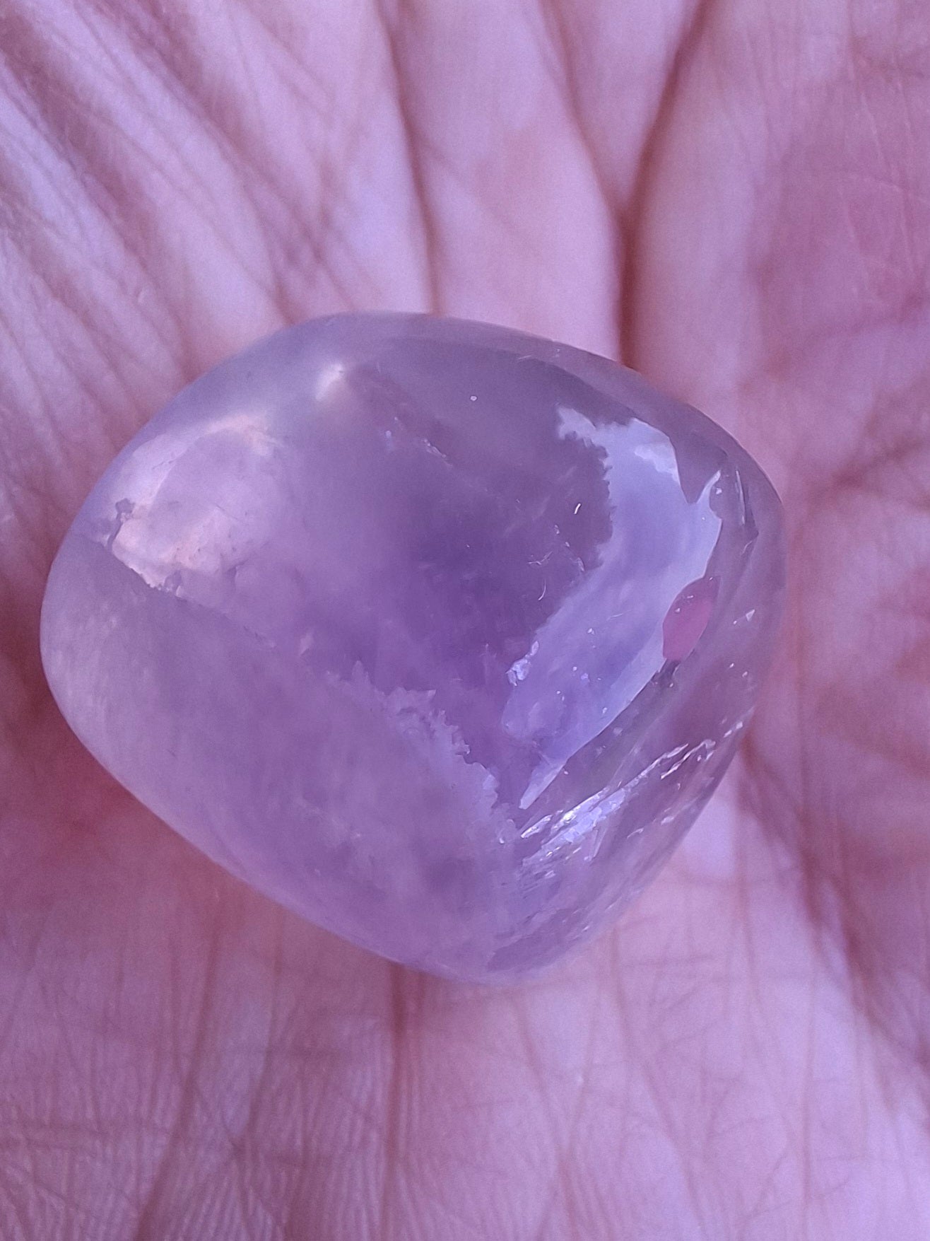 Fluorite, Tumble Stone, Crystal (Ref: T59)