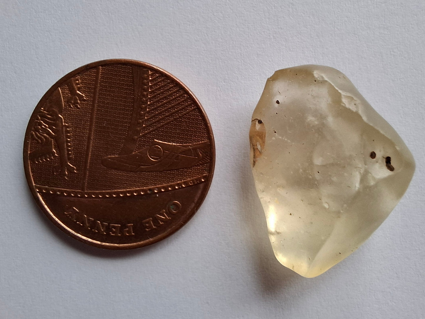 Libyan Desert Glass Piece, 3.16g, Tektite