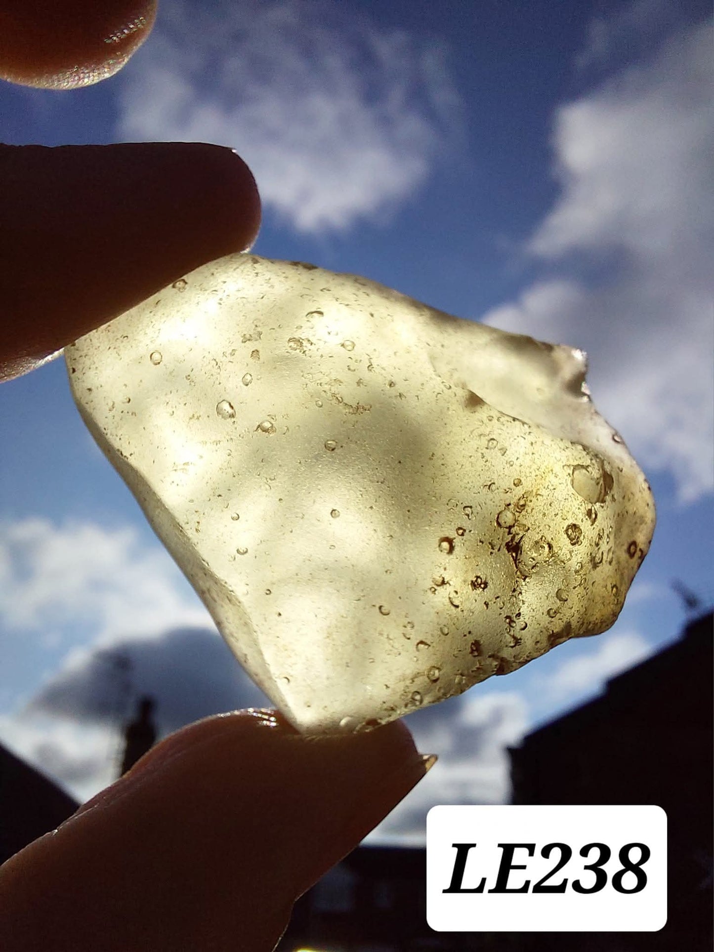 Libyan Desert Glass Piece, 29.87g, Tektite (Ref: LE238)