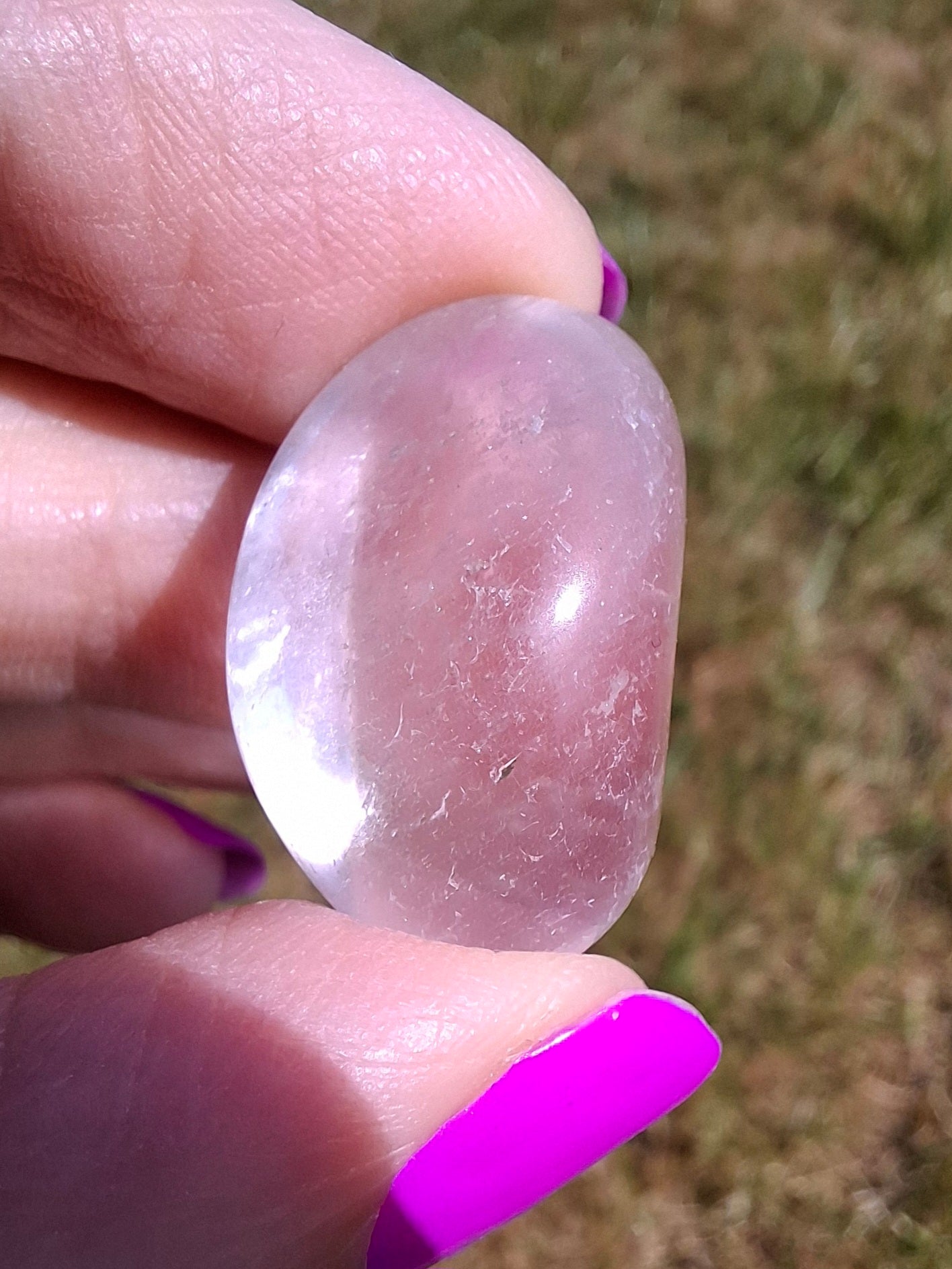 Clear Quartz, Tumble Stone, Crystal (Ref: T29)
