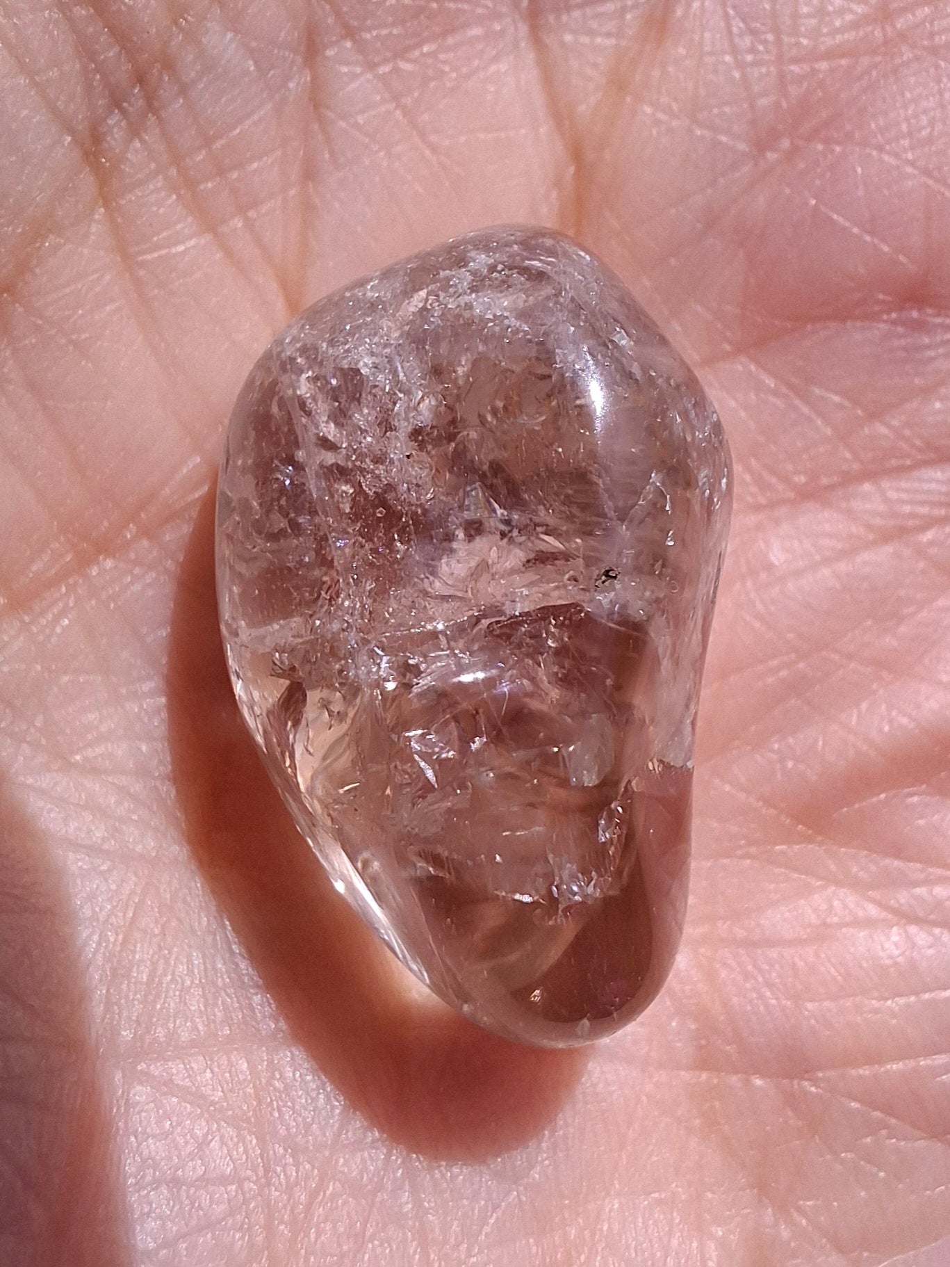 Smoky Quartz, Tumble Stone, Crystal (Ref: T102)