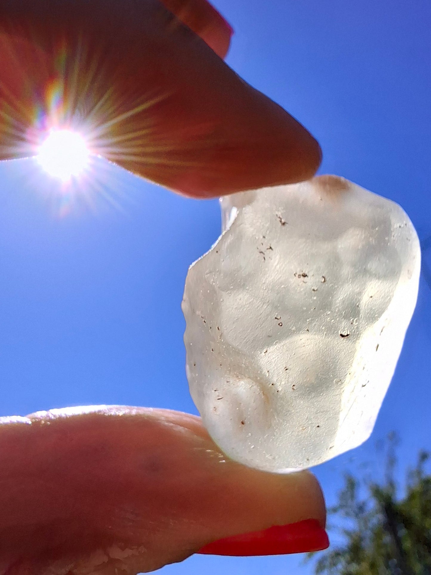 Libyan Desert Glass Piece, 16.55g, Tektite