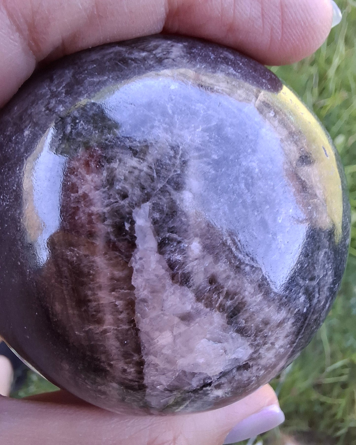 Orthoceras Sphere, Fossil (Ref: OS3)