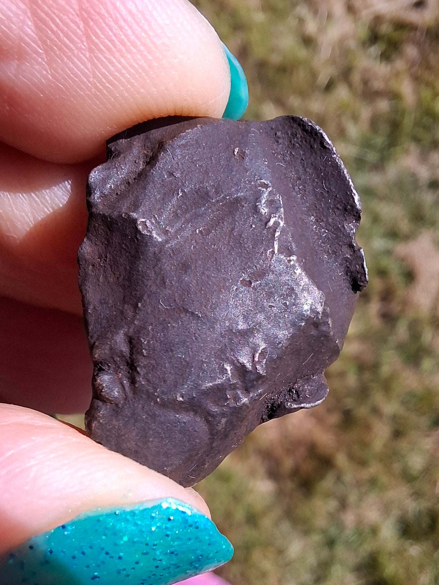 Gebel Kamil Iron Meteorite, 14.49g (Ref: K46)