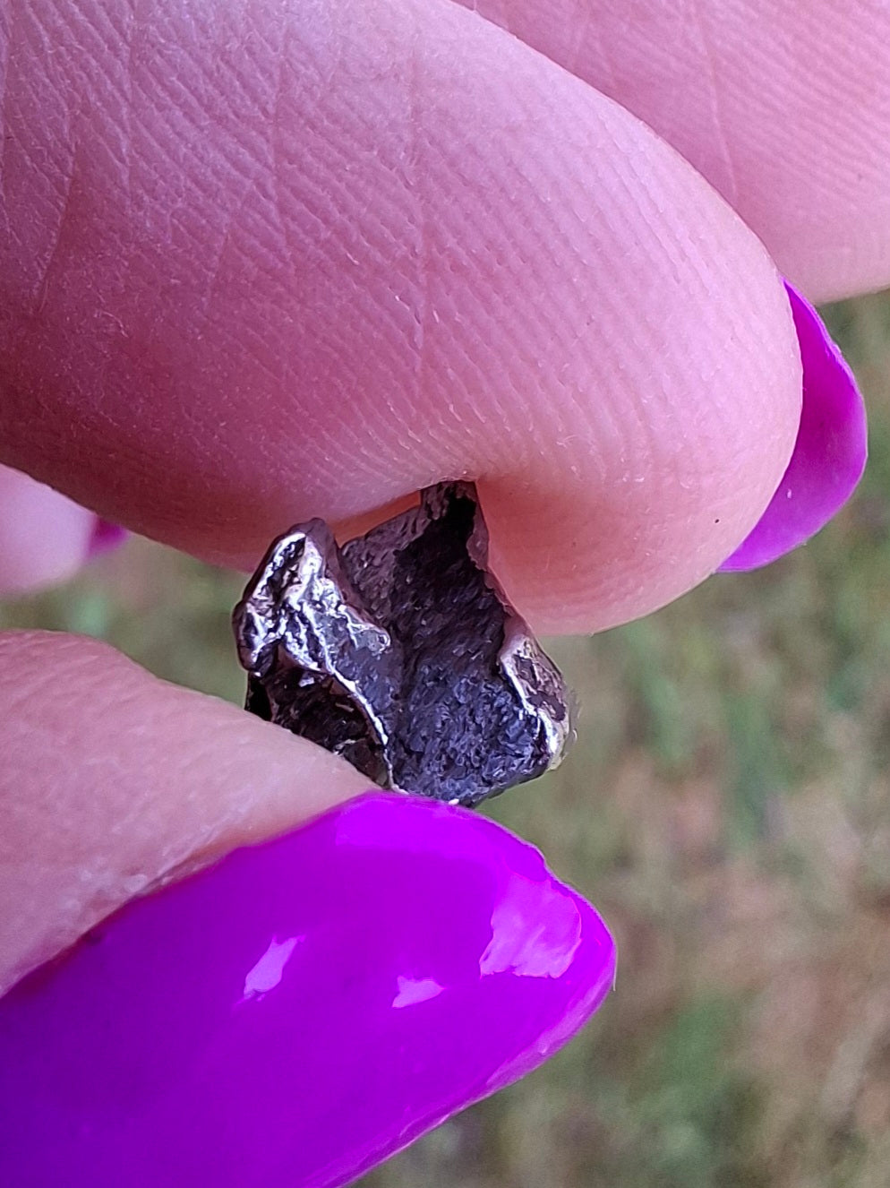 Campo del Cielo, 0.91g, Nickel Iron Meteorite (Ref: C1)