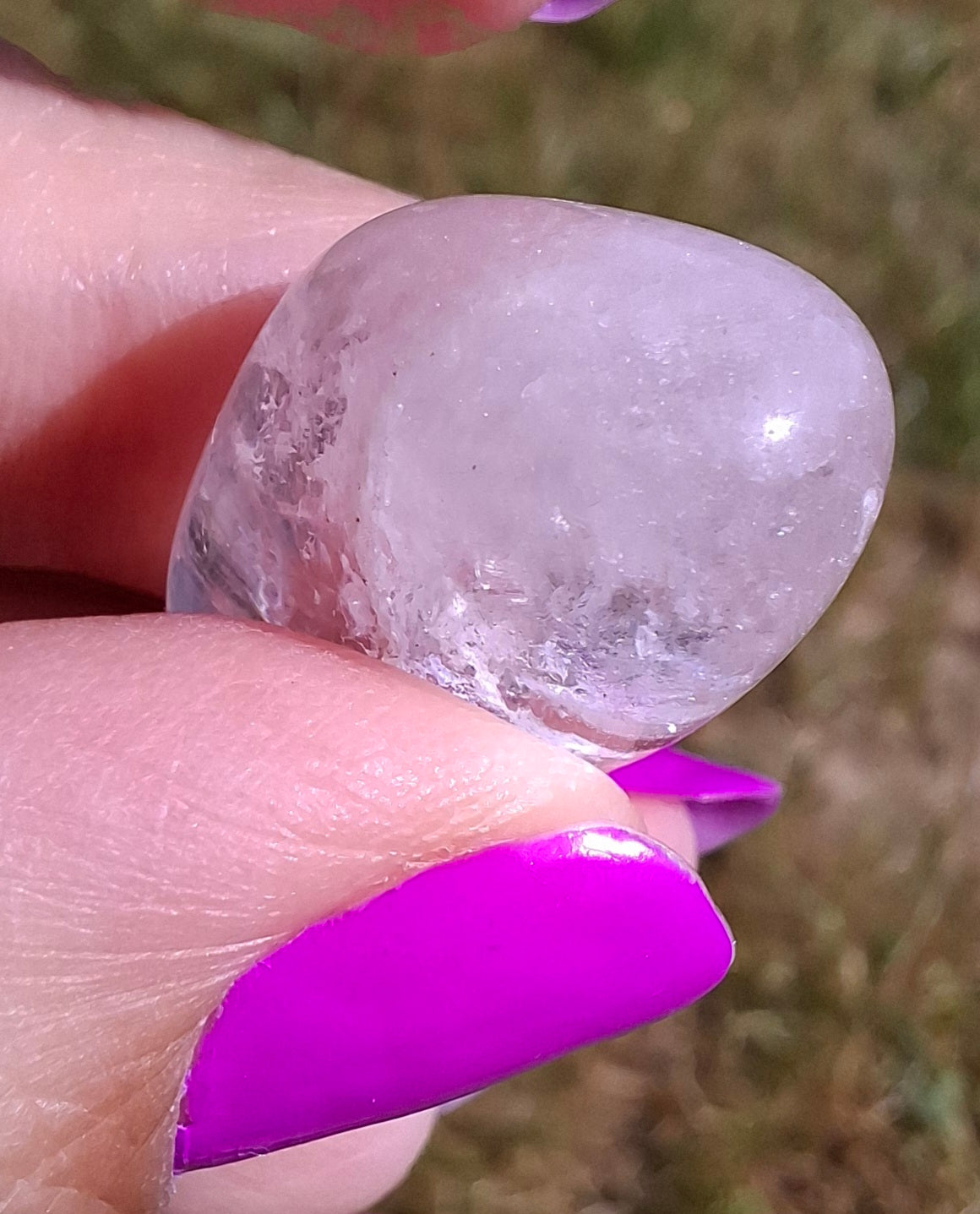 Clear Quartz, Tumble Stone, Crystal (Ref: T28)