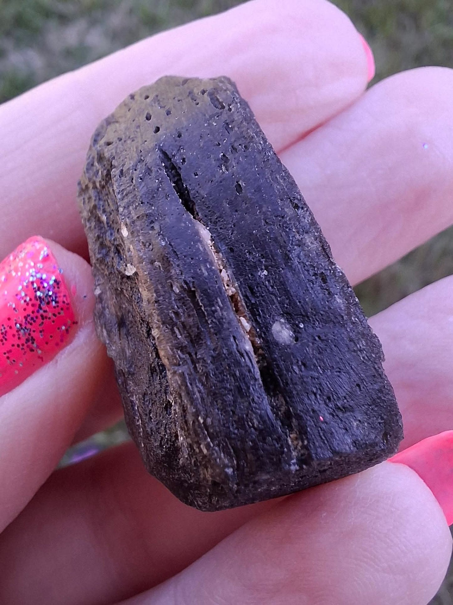 Moldavite Piece, JAKULE, 18.55g, Tektite (Ref: 1172)