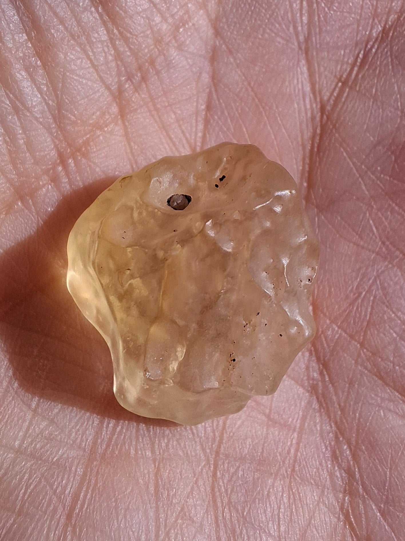 Libyan Desert Glass Piece, 5.58g, Tektite