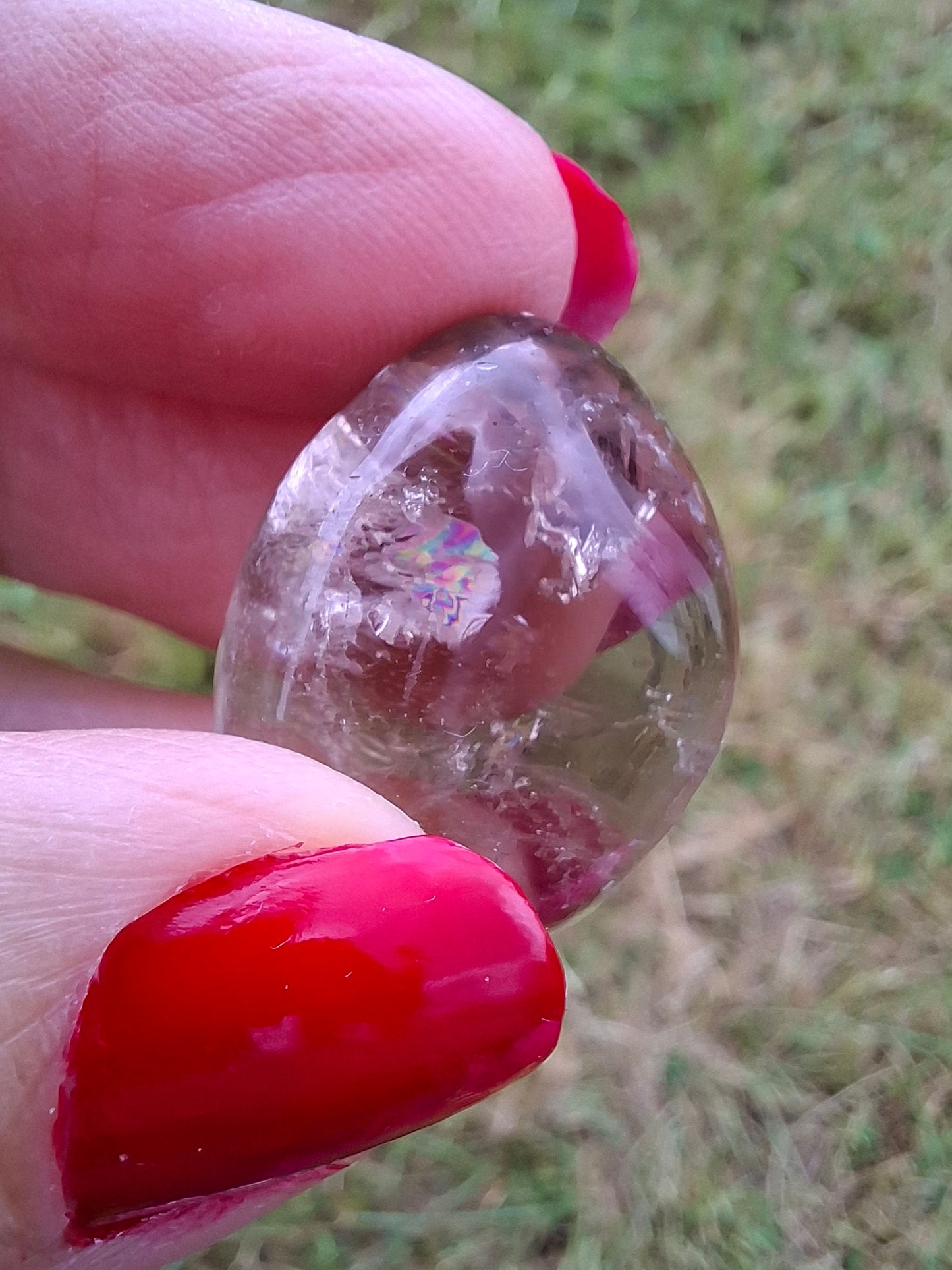 Smoky Quartz, Tumble Stone, Crystal 🌈 (Ref: T103)