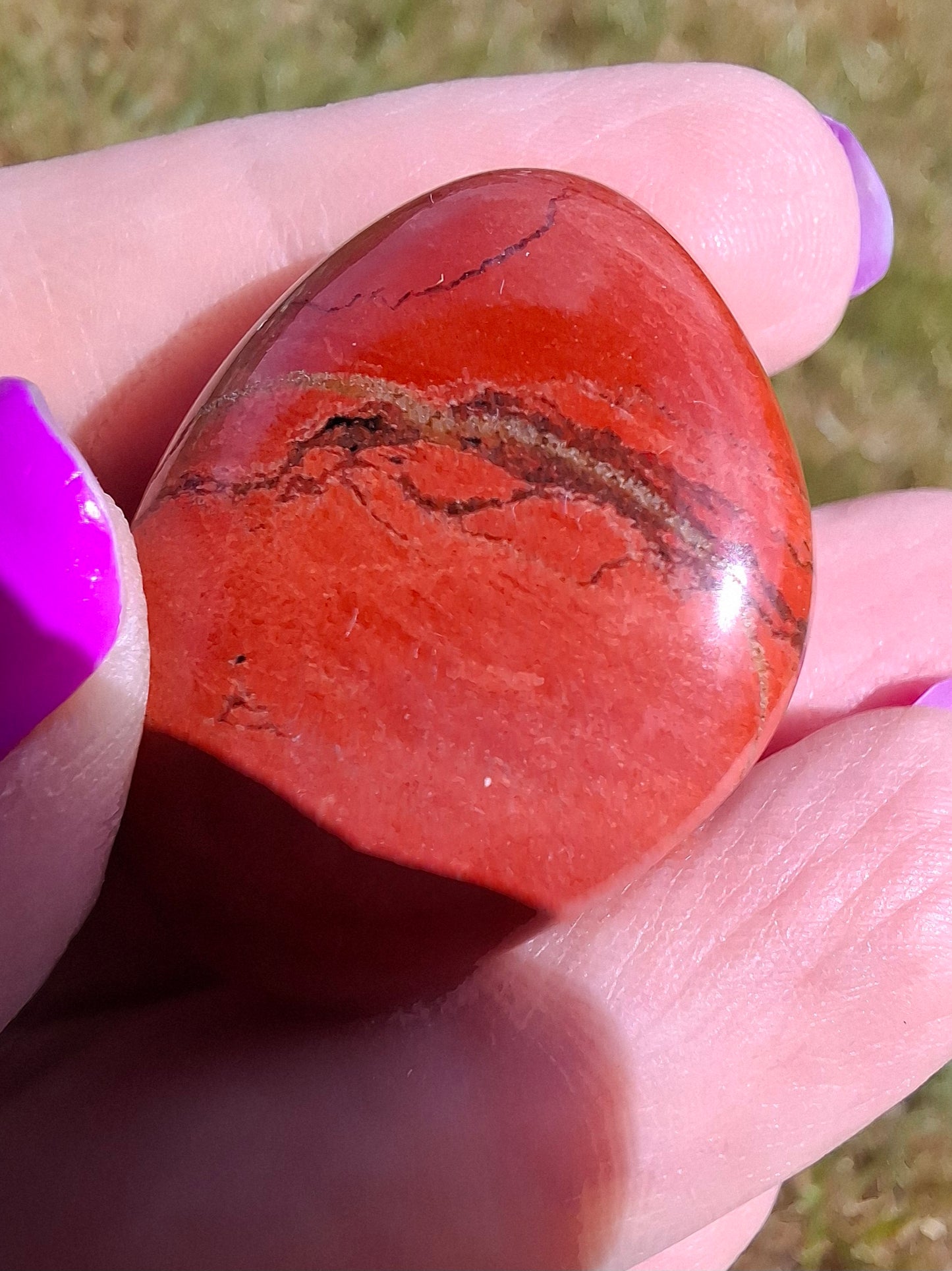 Red Jasper, Tumble Stone, Crystal (Ref: T88)