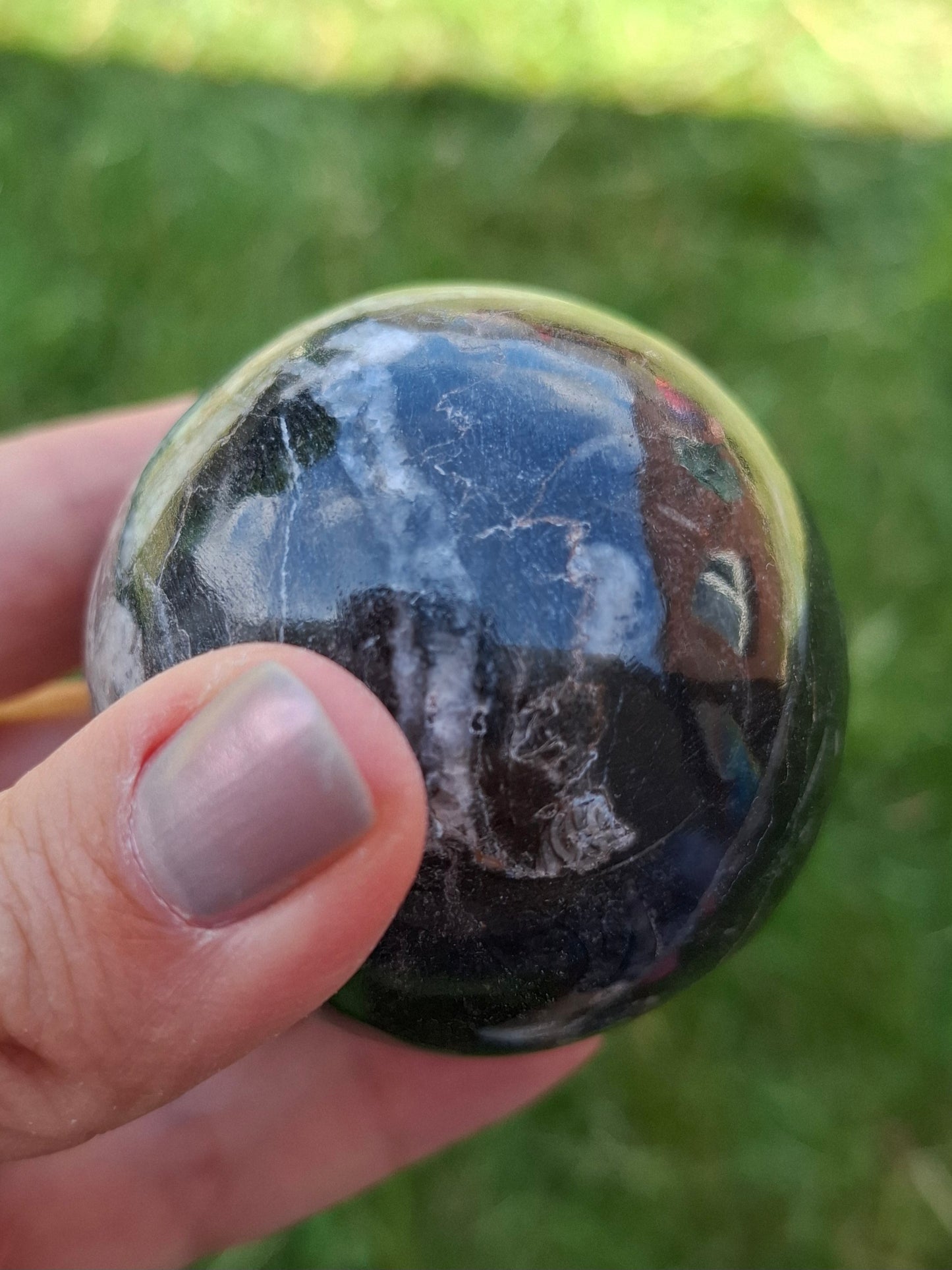 Orthoceras Sphere, Fossil (Ref: OS4)
