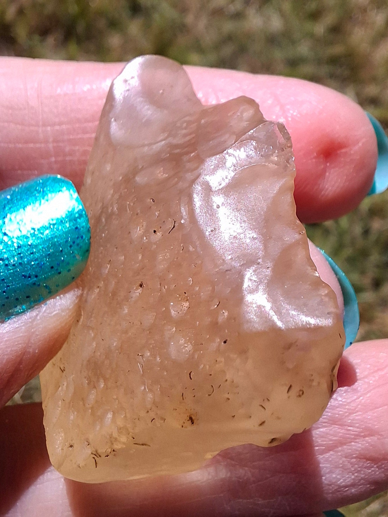 Libyan Desert Glass Piece, 15.20g, Tektite (Ref: LE276)