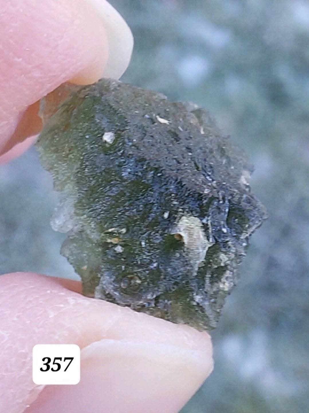 Moldavite Piece, 1.56g, Tektite (Ref: 357)