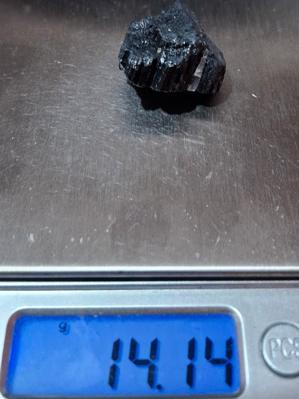 Black Tourmaline RAW, 14.14g, Crystal (Ref: RBT13)